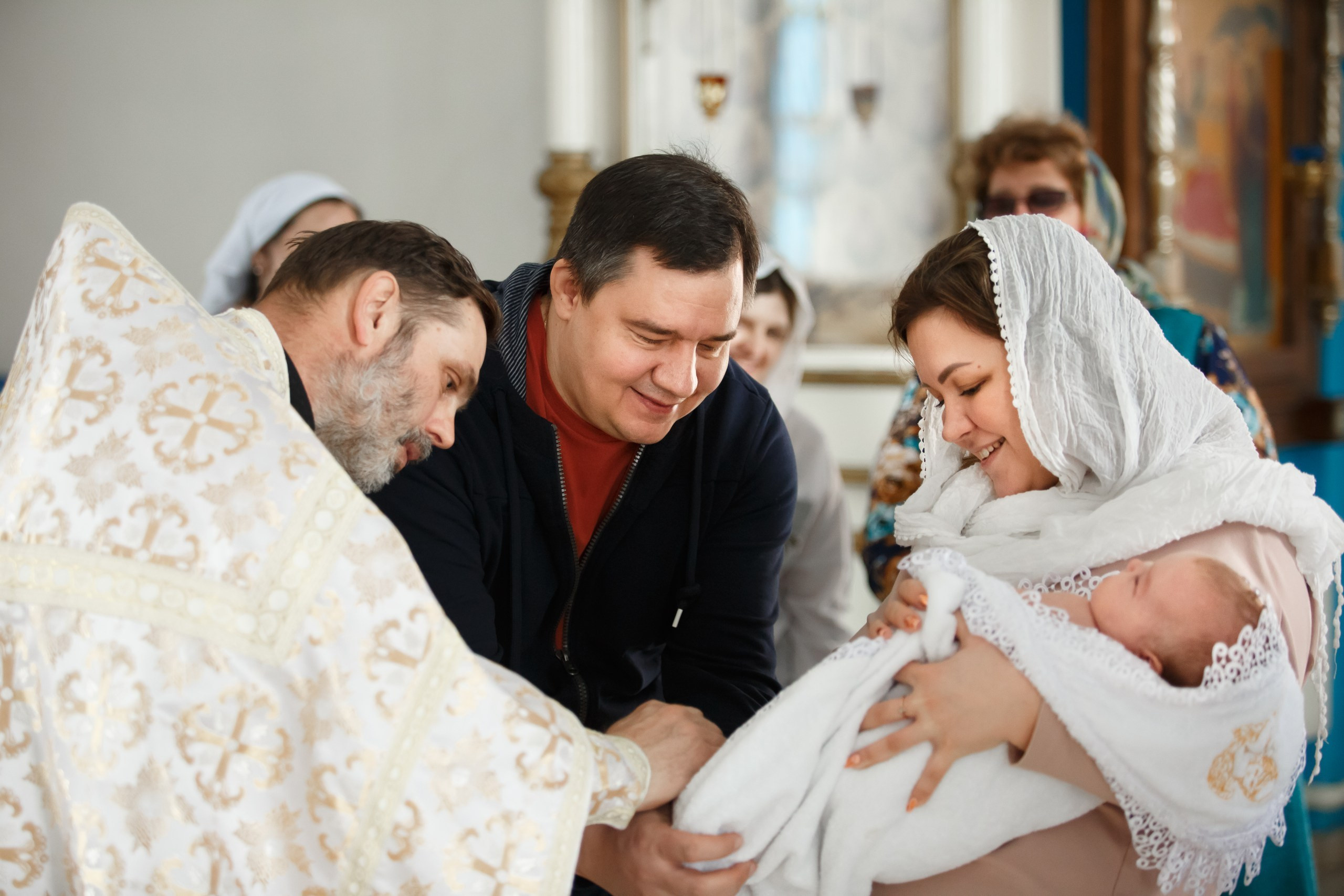 Фотосъемка крещения. Фотограф на крещение, венчание, свадьбу. Тула, Новомосковск