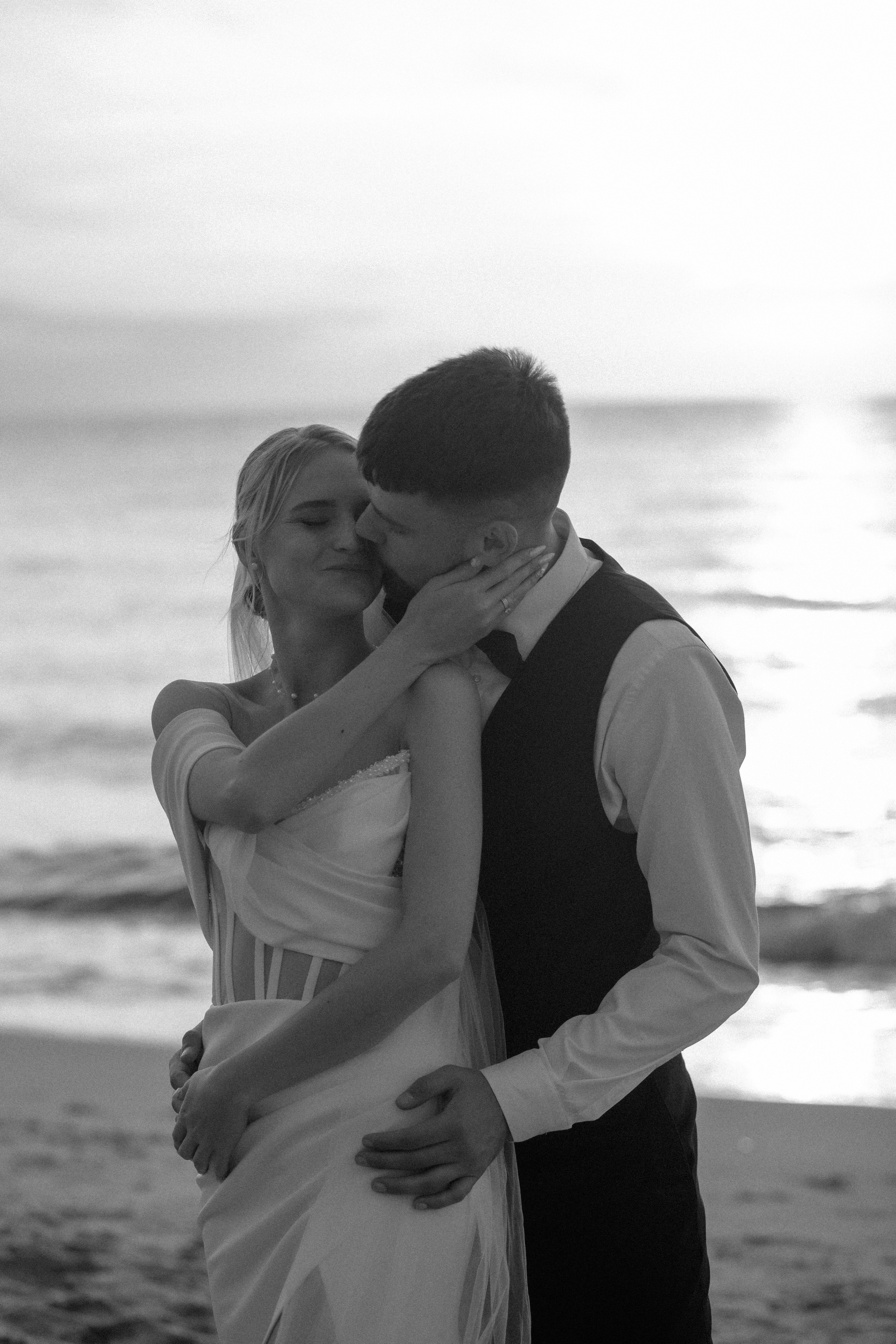 Александра и Влад. На закате. Фотограф в Калининграде Решетникова Алина