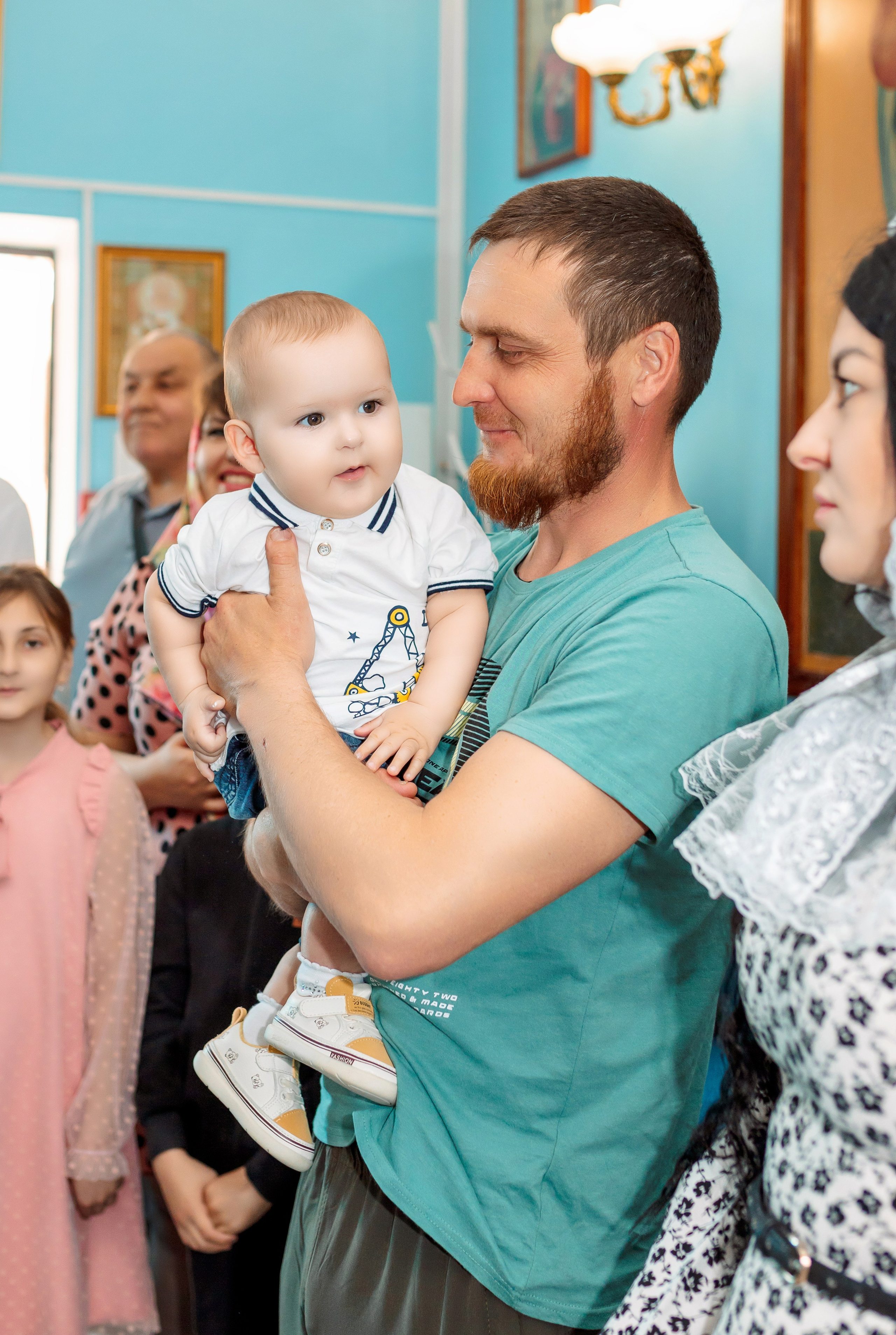 Крестины Андрея с. Цибанобалка. Семейный и детский фотограф в Анапе Наталья Абраменко