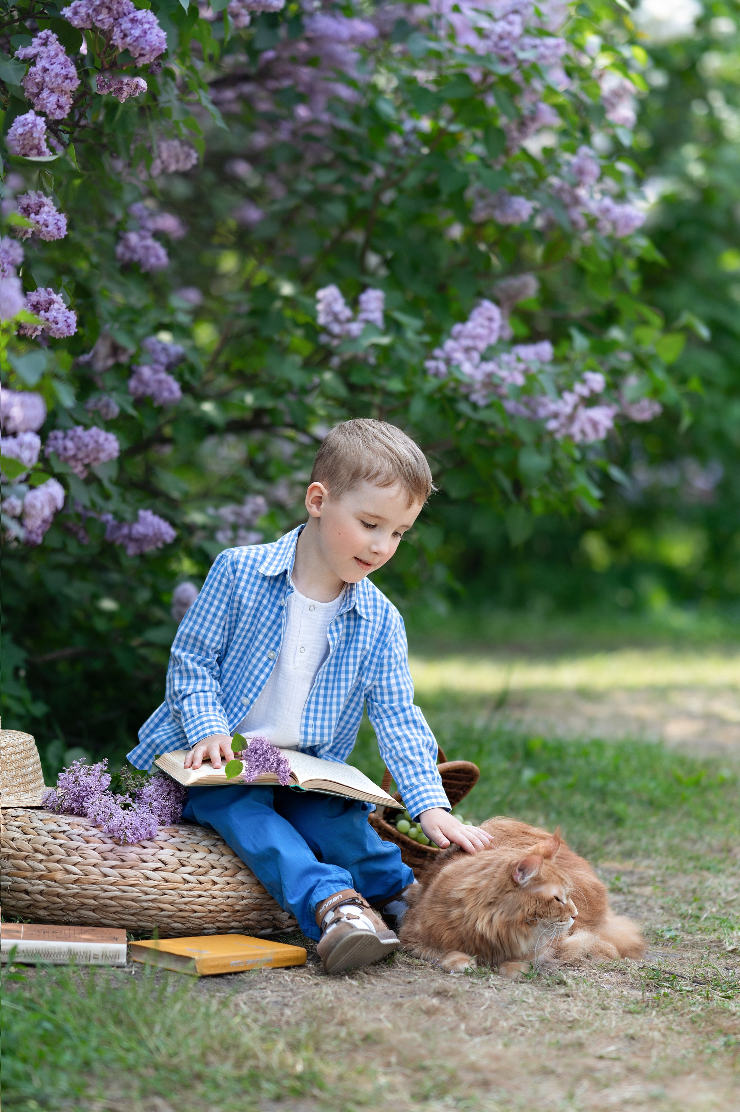 Сирень. Детский и семейный фотограф г. Москва Оксана Катаджи