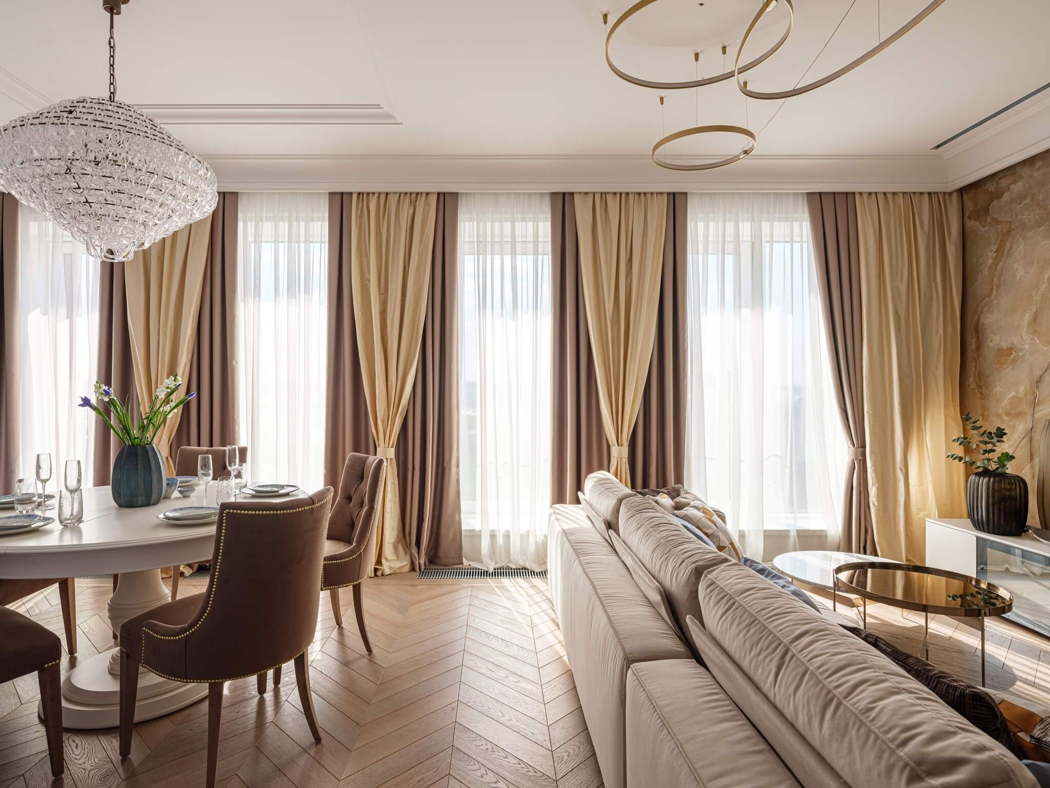 Квартира: дизайн Юлия Соколова, съемка для Трио-интерьер. Фотограф Василий Буланов