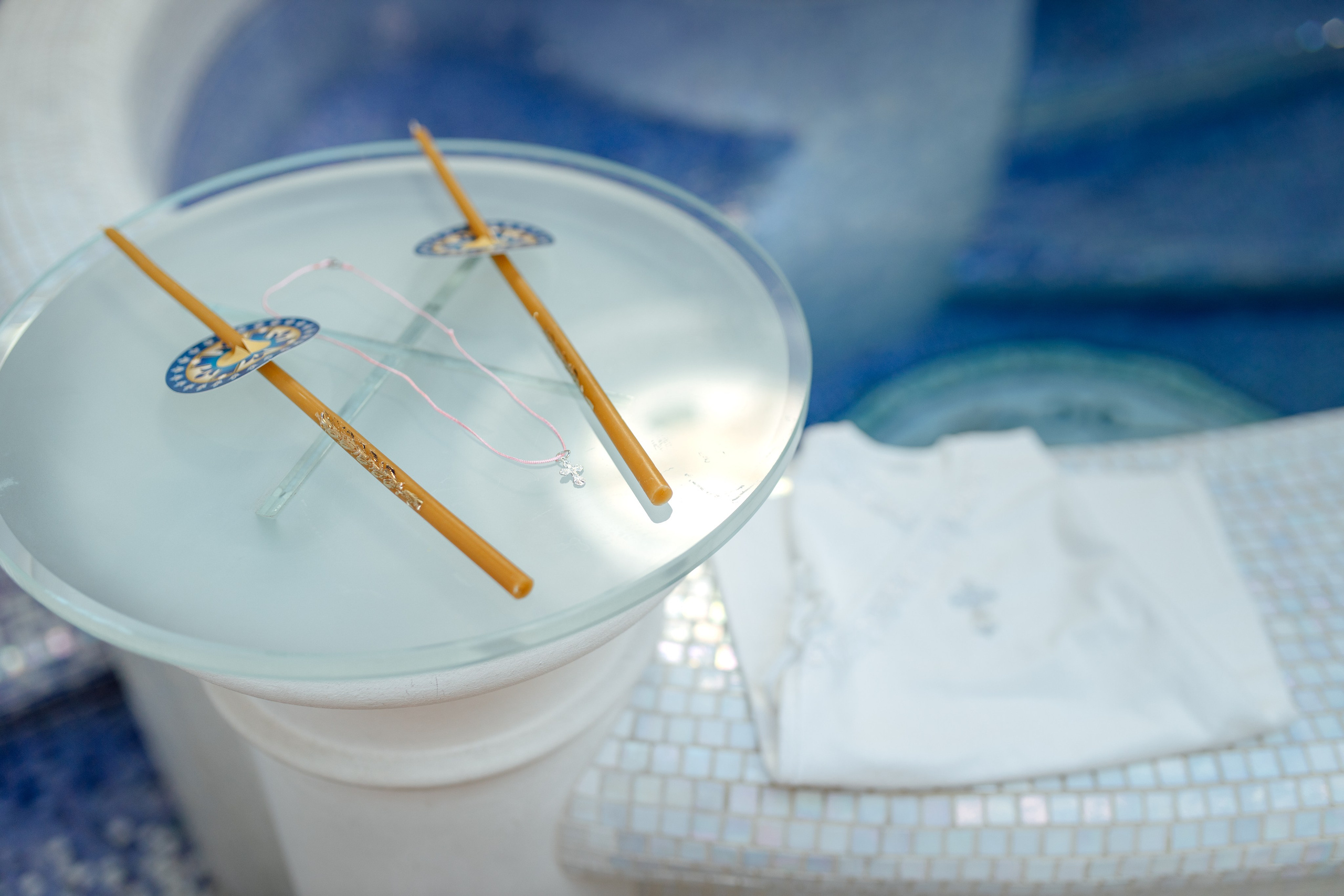 Крещение Аделины, храм Святой Троицы, июль 2024