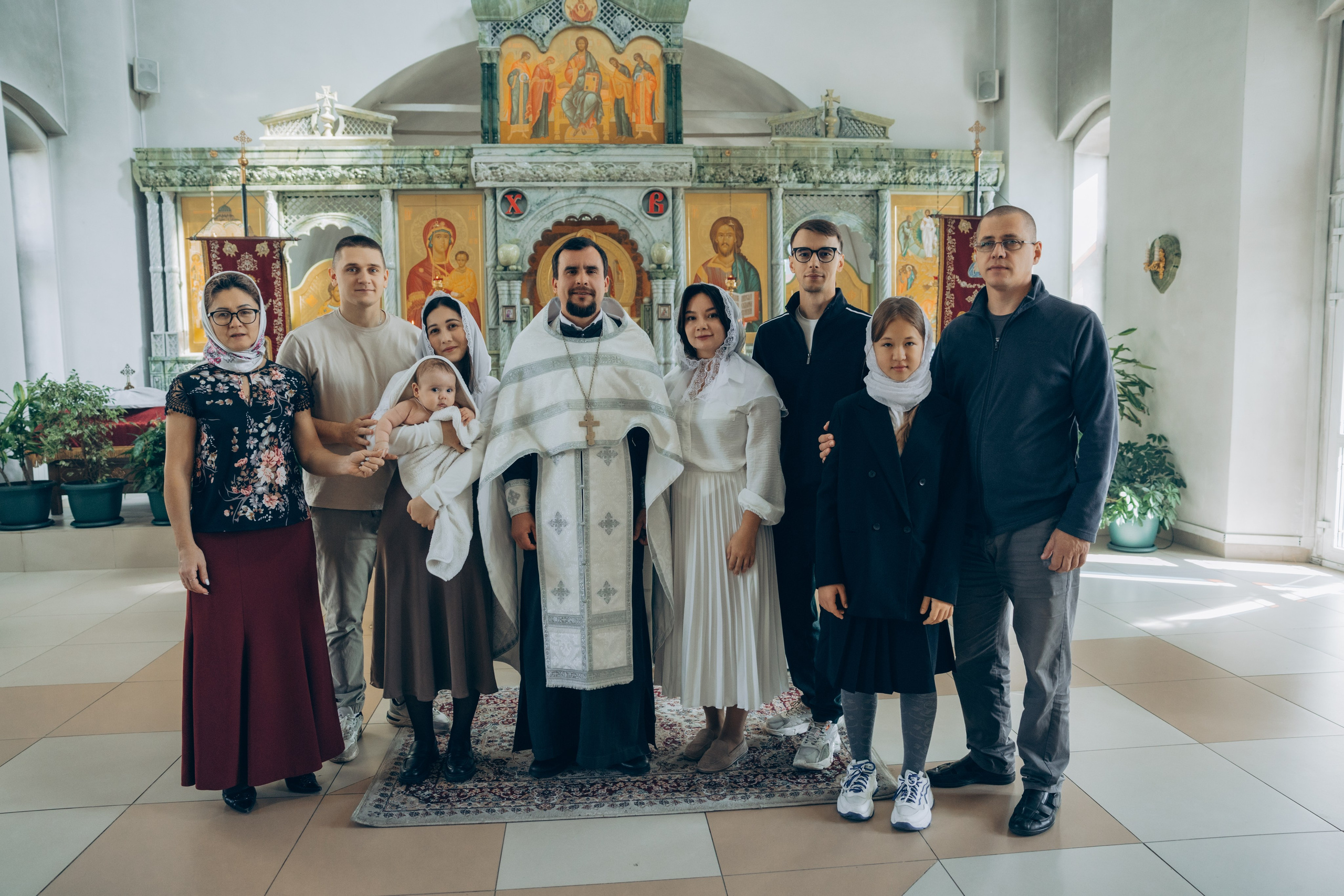 Крещение Александра. Свадебный, семейный фотограф в Иркутске Светлана Макаричева