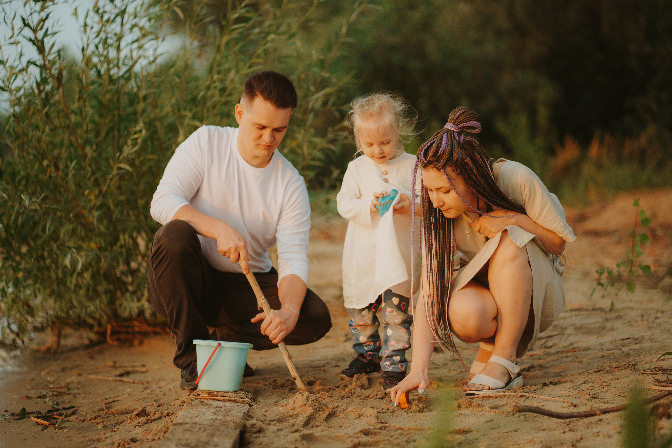 Женя, Рита и приключение Есени на берегу Волги. Фотограф Анна Кузнецова | Казань | Красная Поляна, Сириус, Сочи