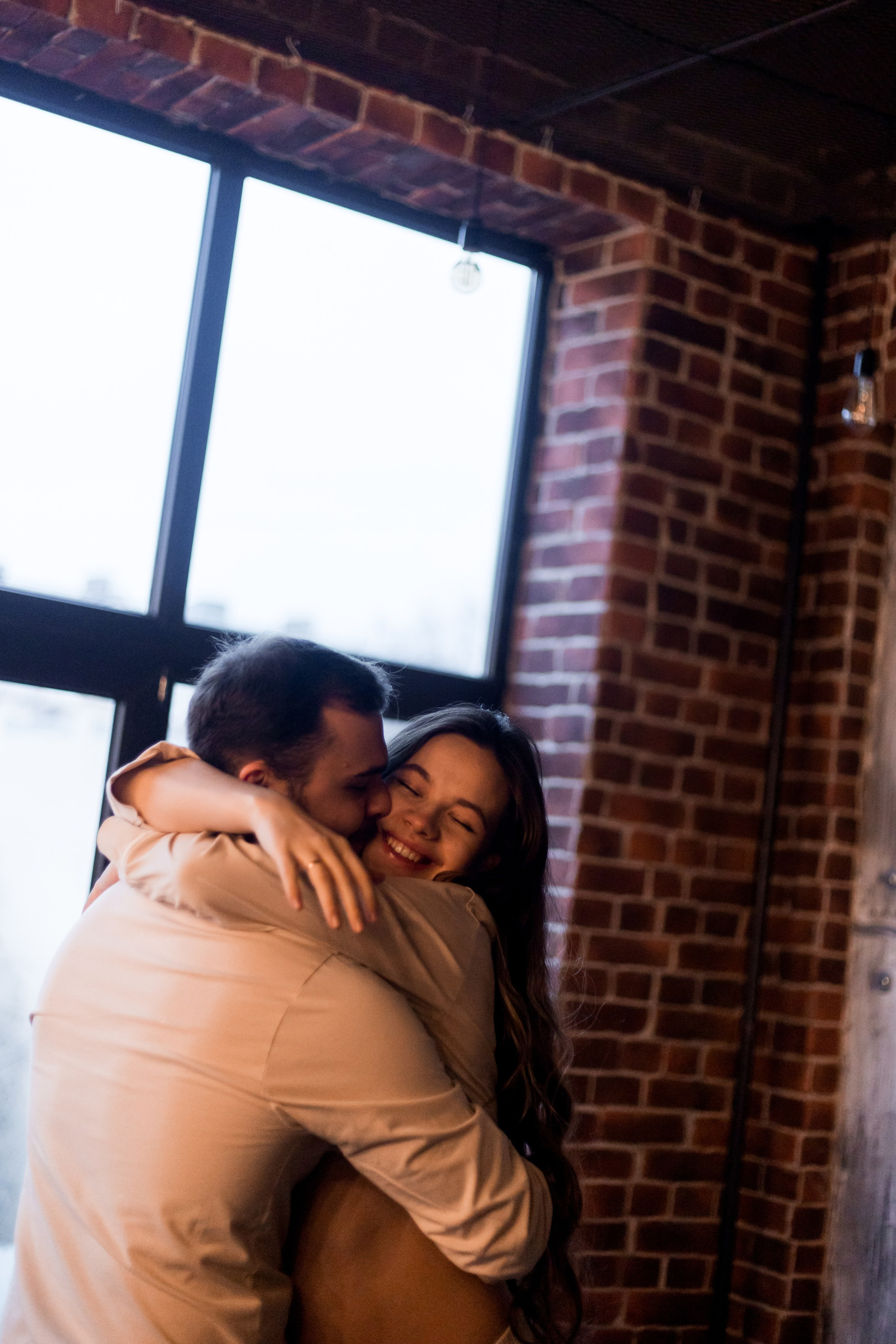 Новогодние Мира и Дима. Фотограф в Петербурге