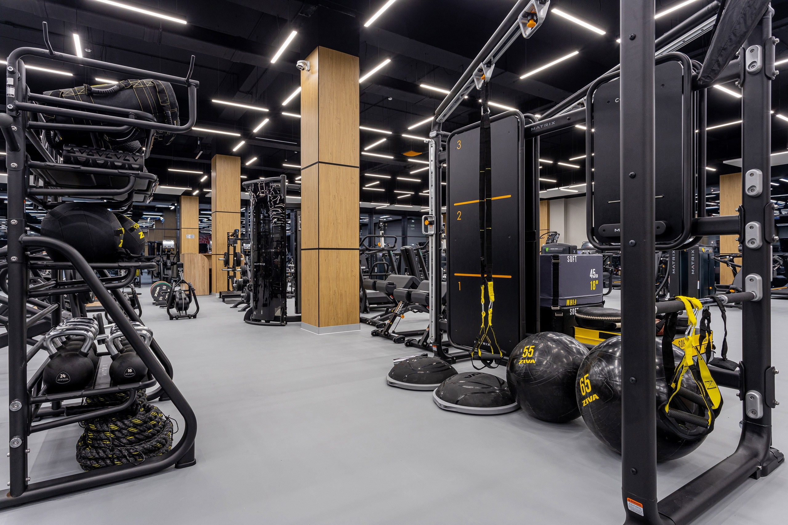 Gym. Interior photographer Vitalii in Portland and Vancouver