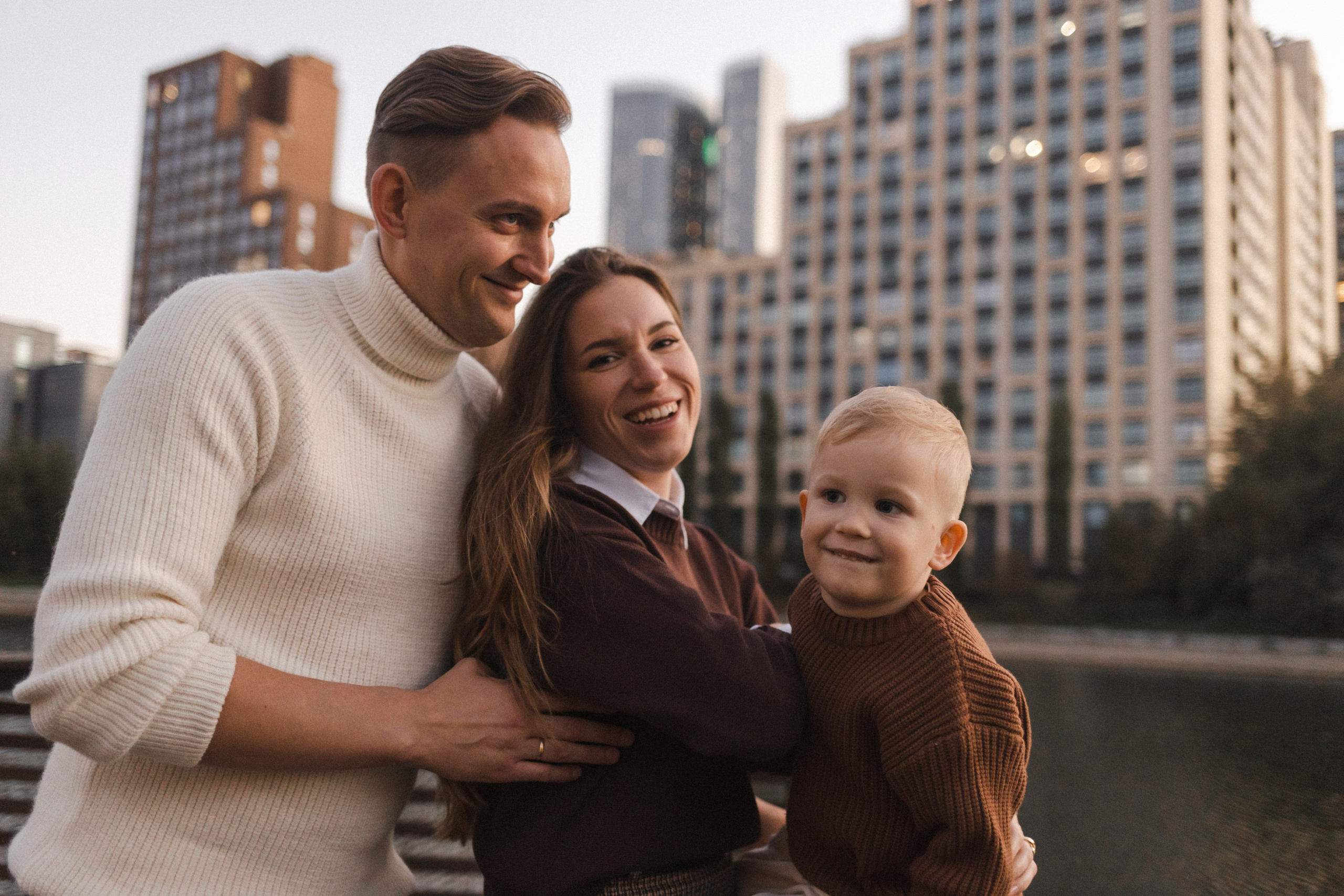 Илья, Марина и Максим. Семейный фотограф в Москве