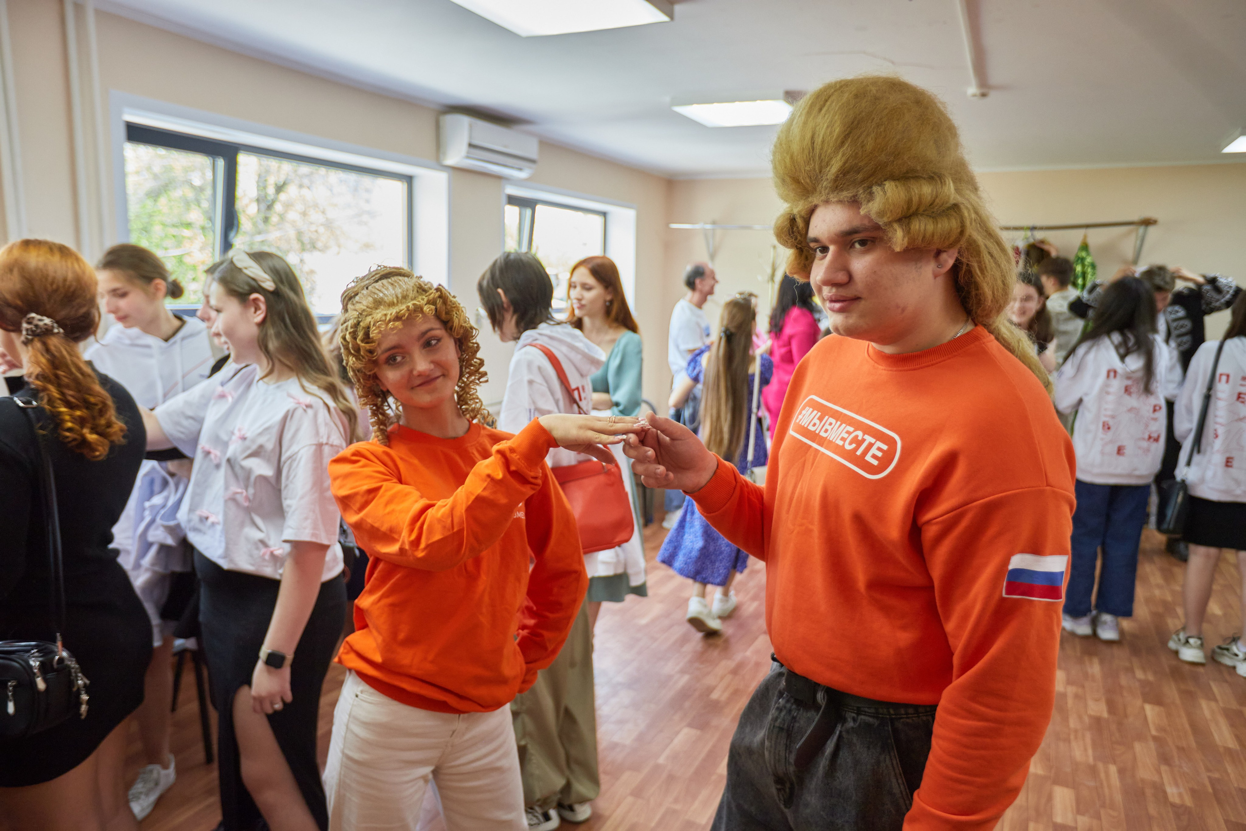 Экскурсия в театре. Фотограф Юлия Маринина