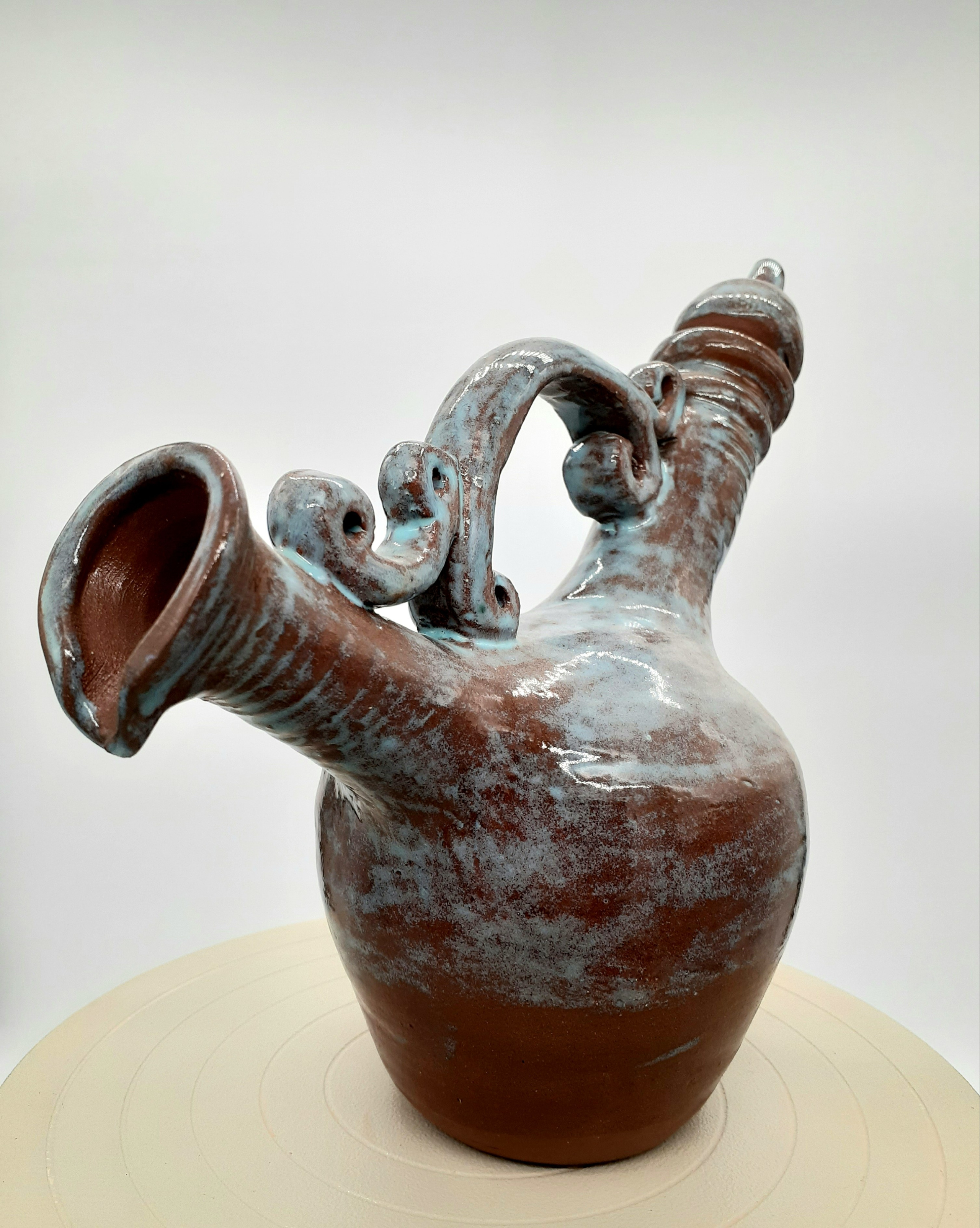 Кубырь с бирюзой. Керамика с историей. Елена Рогалёва