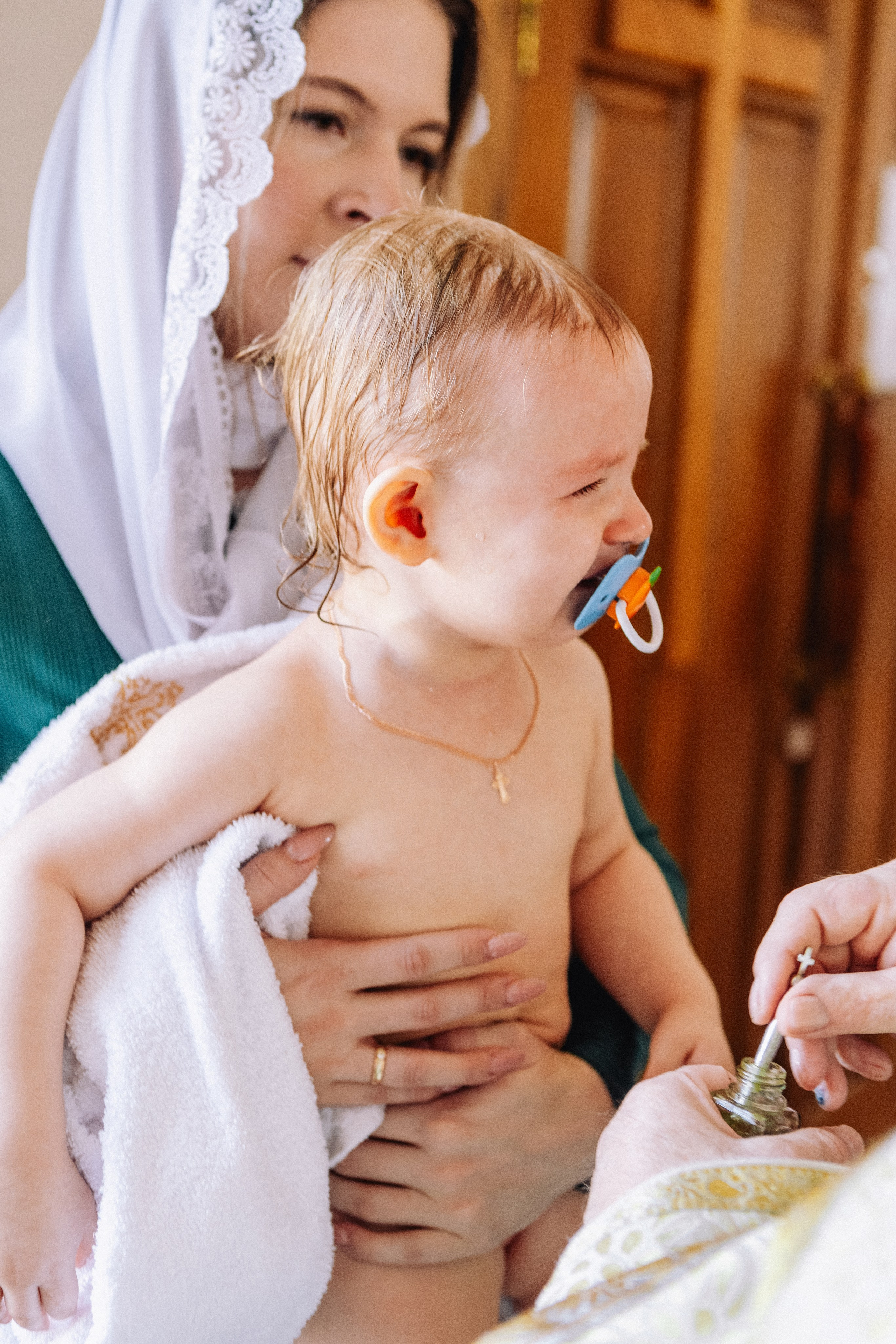 Крещение Артема и Полины. Фотограф в Курске Смирнов Евгений
