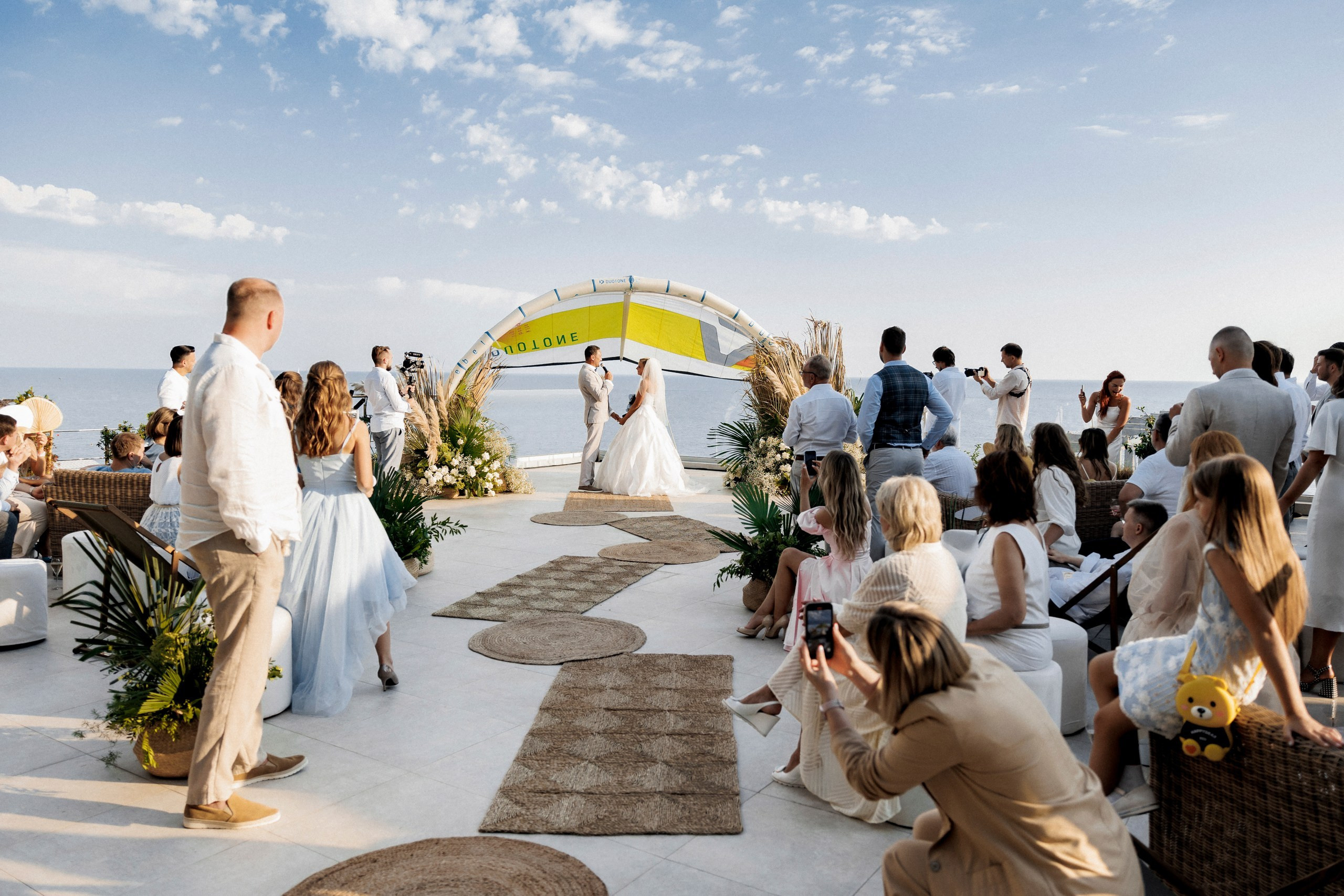 Surf Wedding. Elopement Wedding Photographer