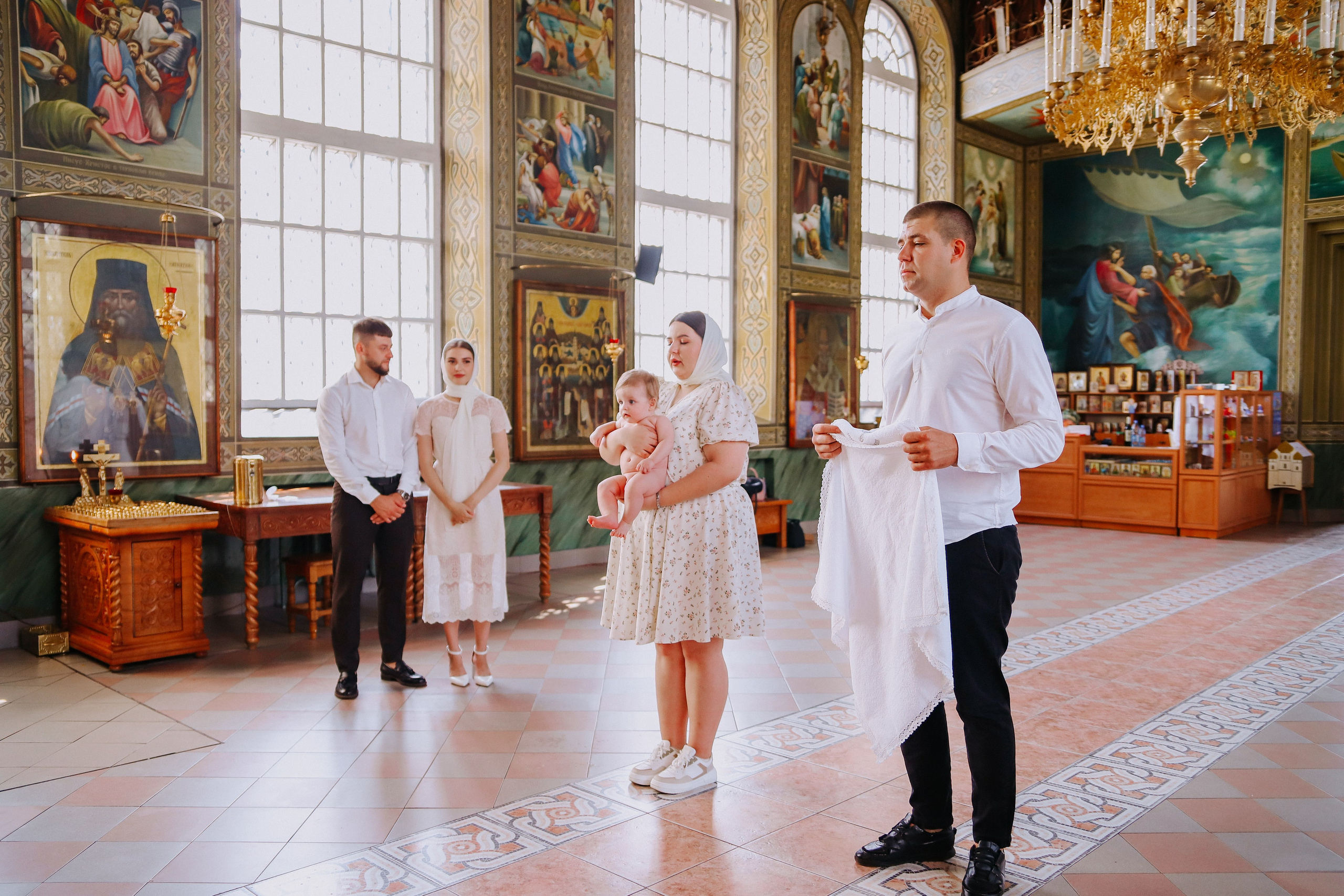 Крещение. Семейный и персональный фотограф в Ростове-на-Дону