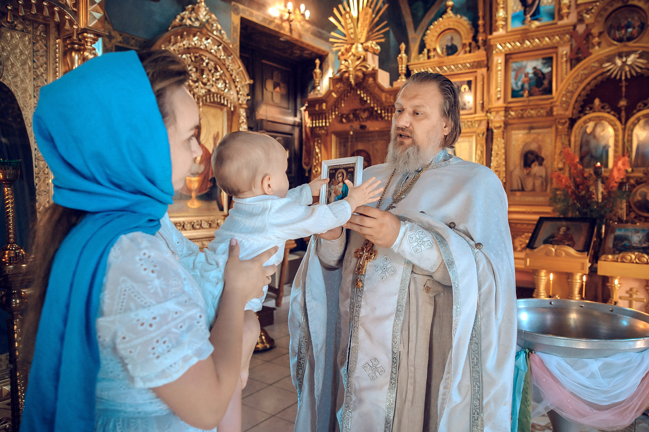 Таинство крещения. Фотограф на Крещение