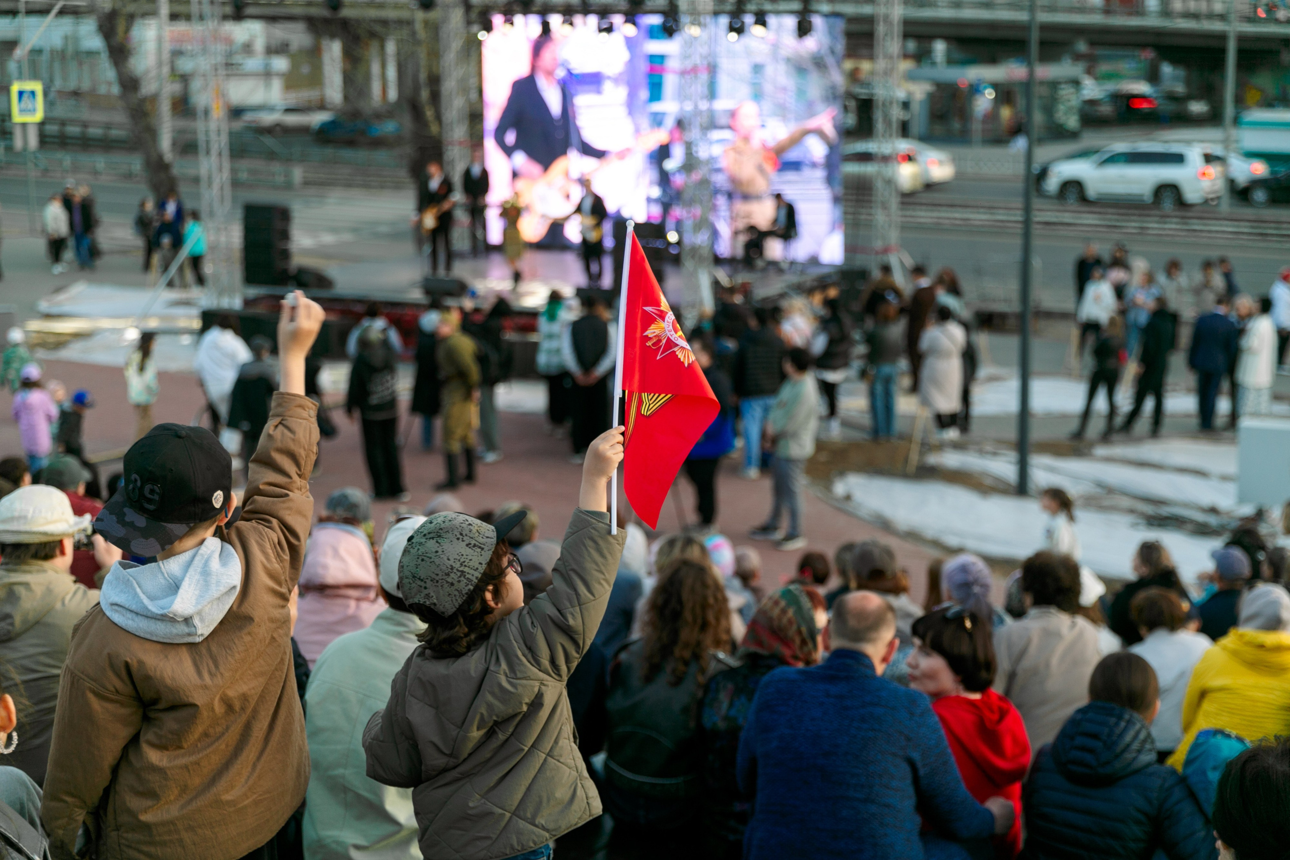 Концерт приуроченный к празднованию 80 лет победл. Свадебный и семейный фотограф в Улан-Удэ