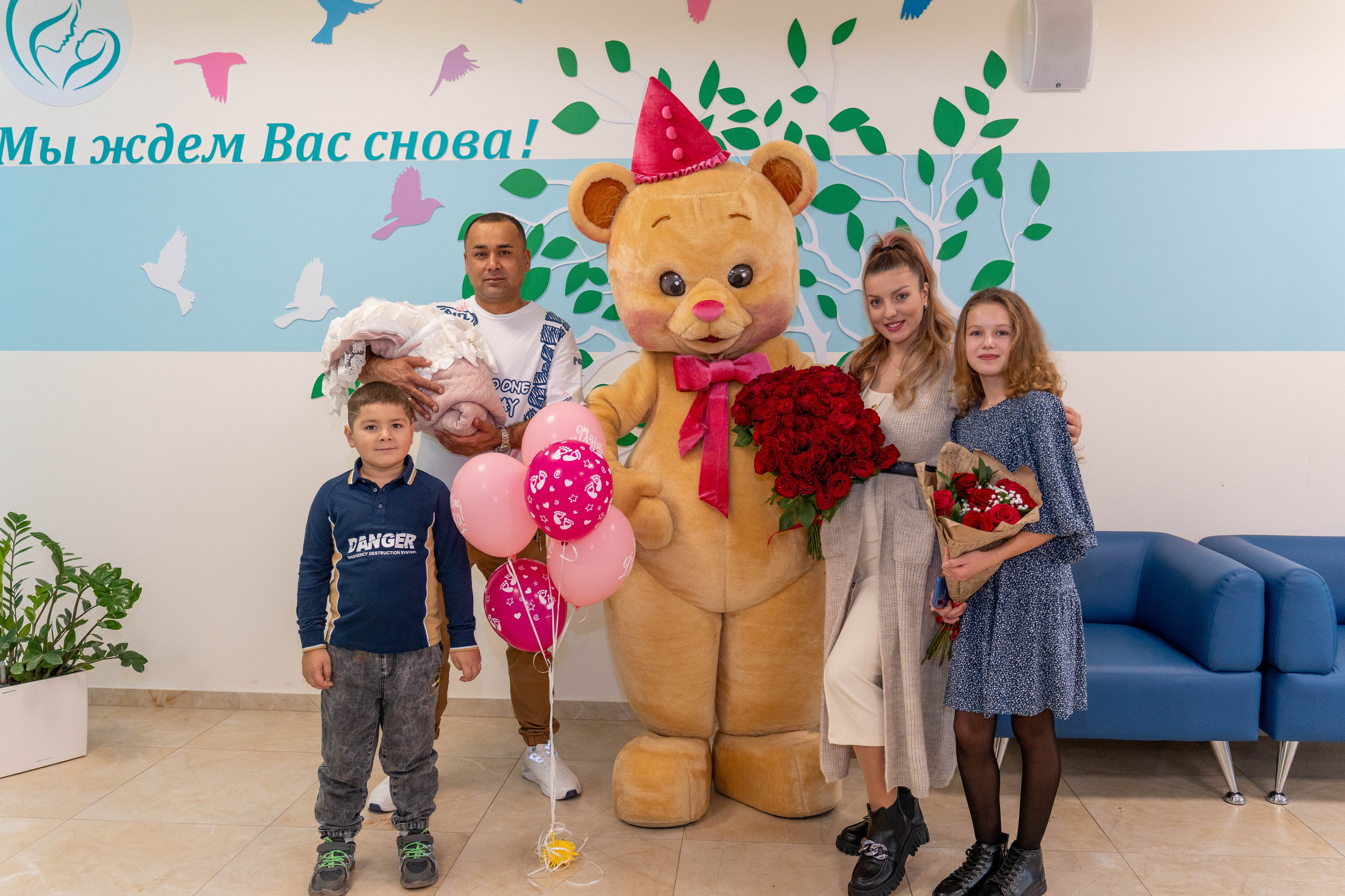 Выписка из роддома. Фотограф на Крещение и Венчание в Туле, детский и семейный фотограф