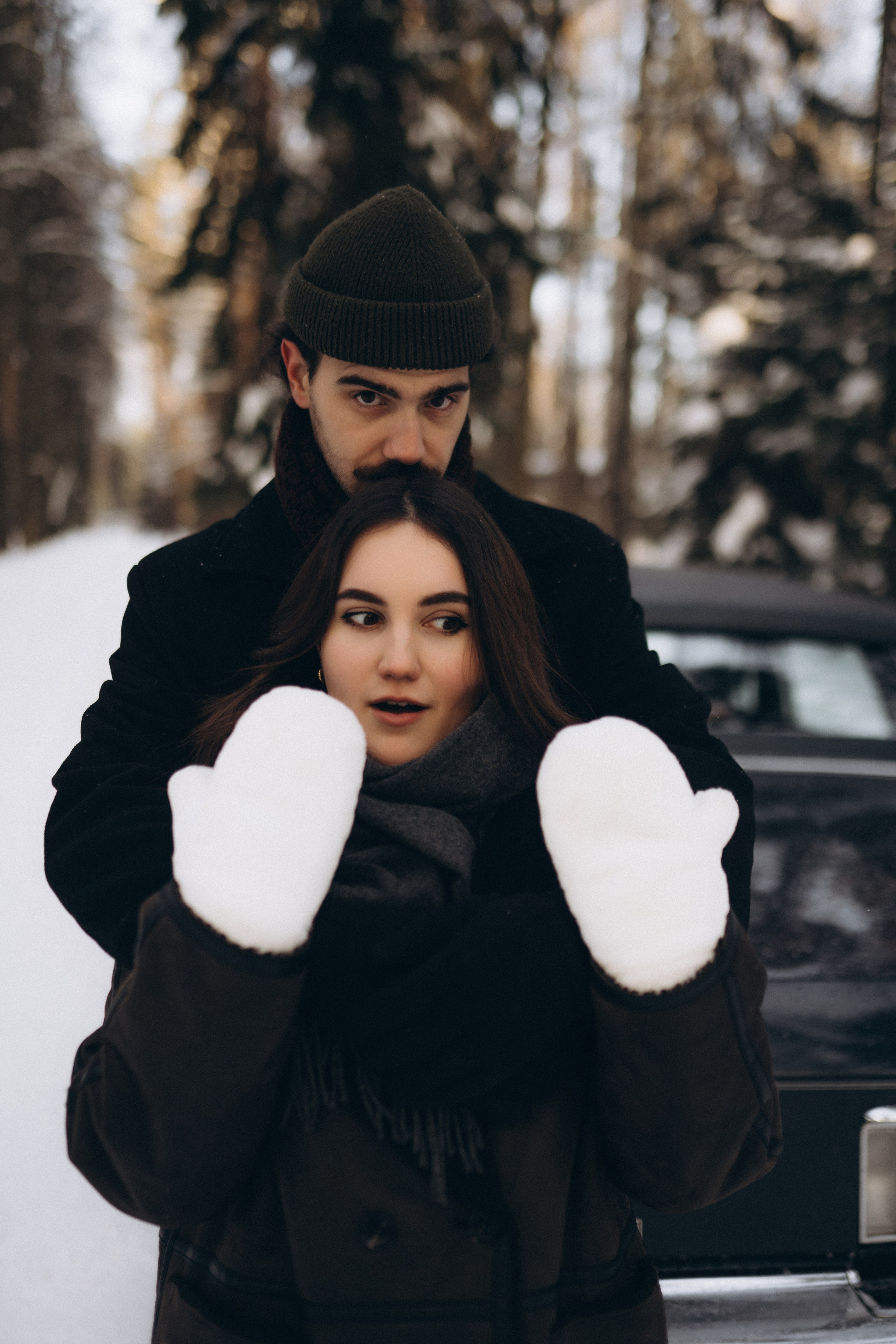 Парная зимняя история. Фотограф в Калининграде Саша Наместникова