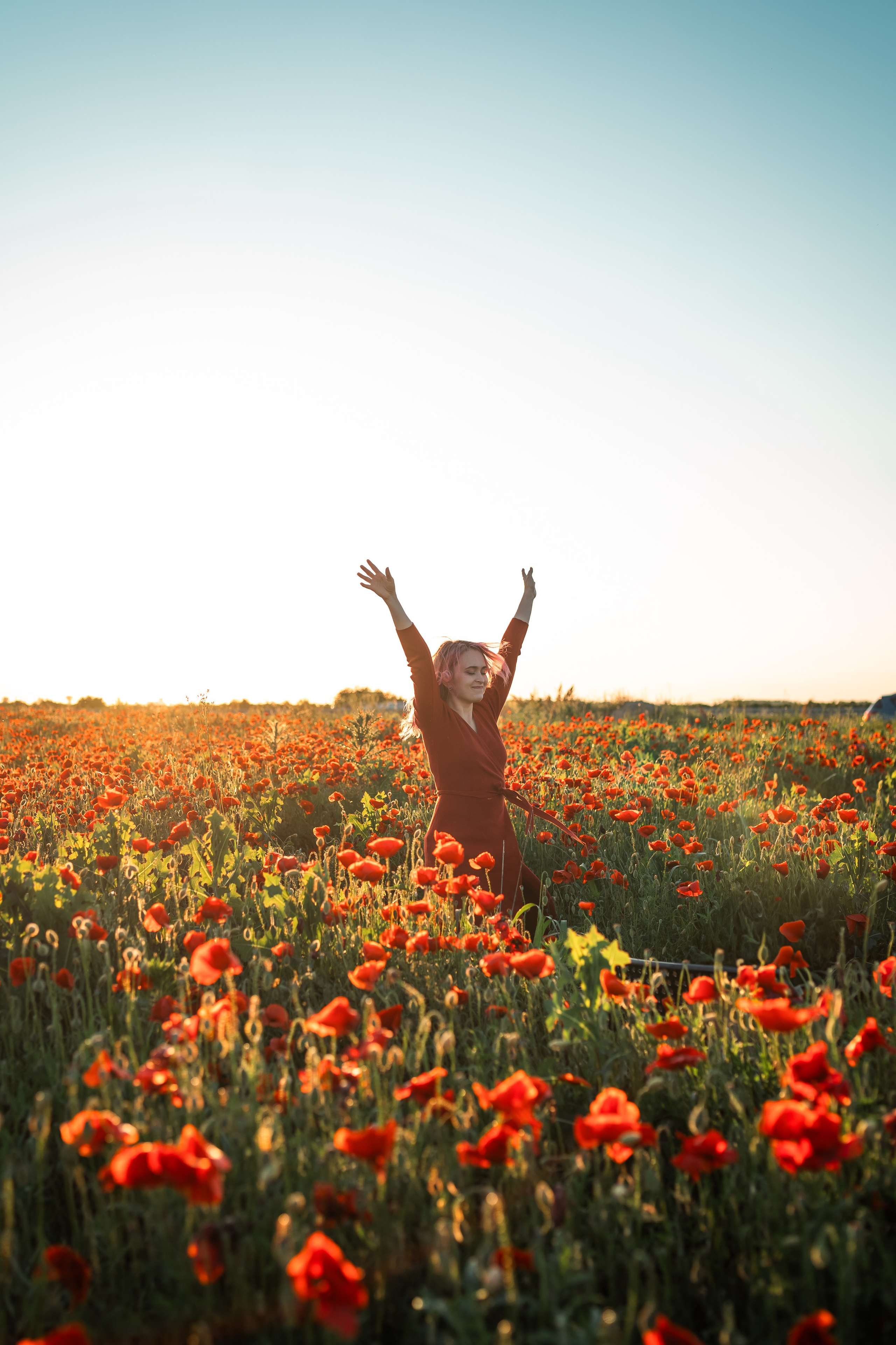 Маковое поле. Фотограф анималист