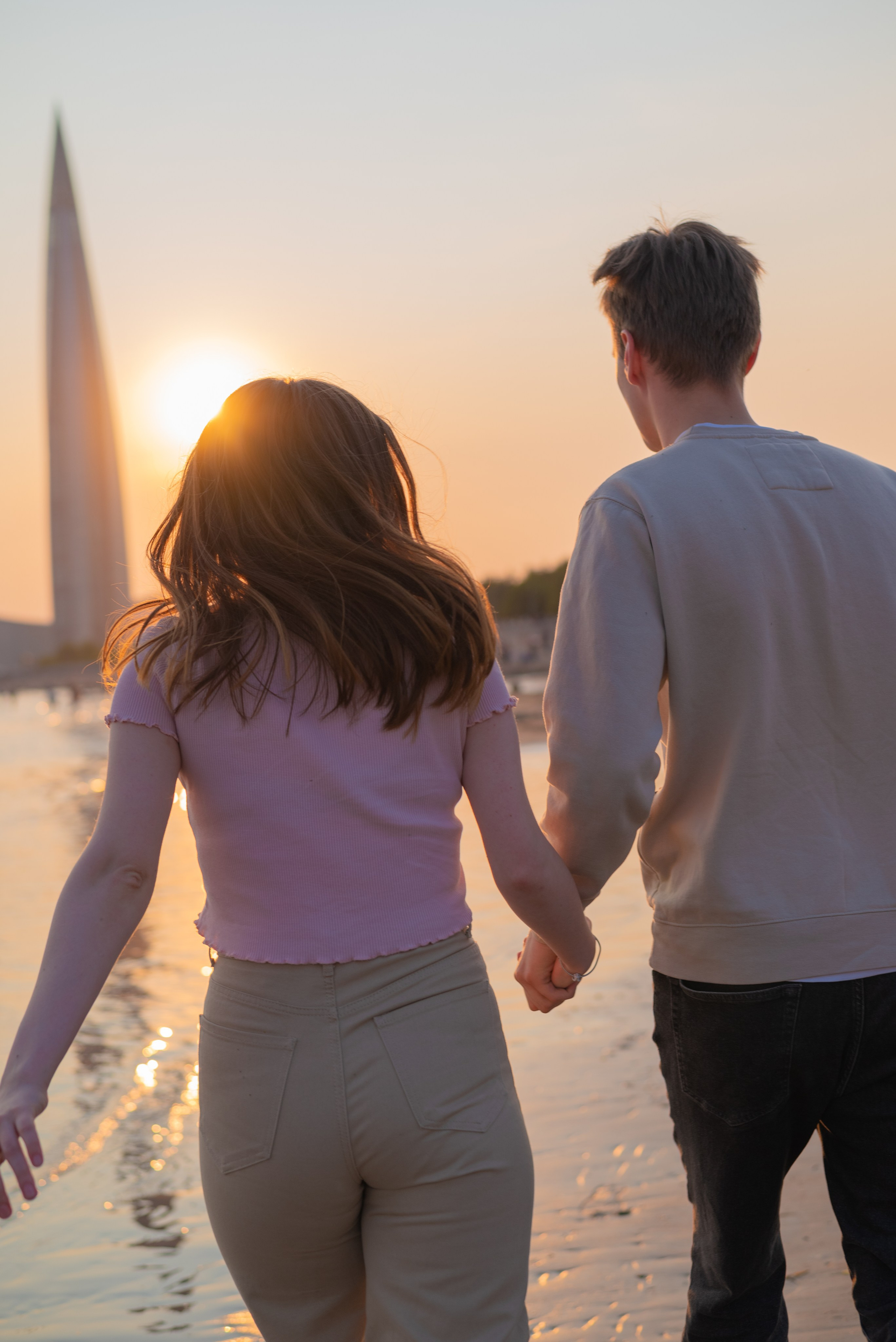 Солнце садится. Мария Гафарова|Фотограф Санкт-Петербург