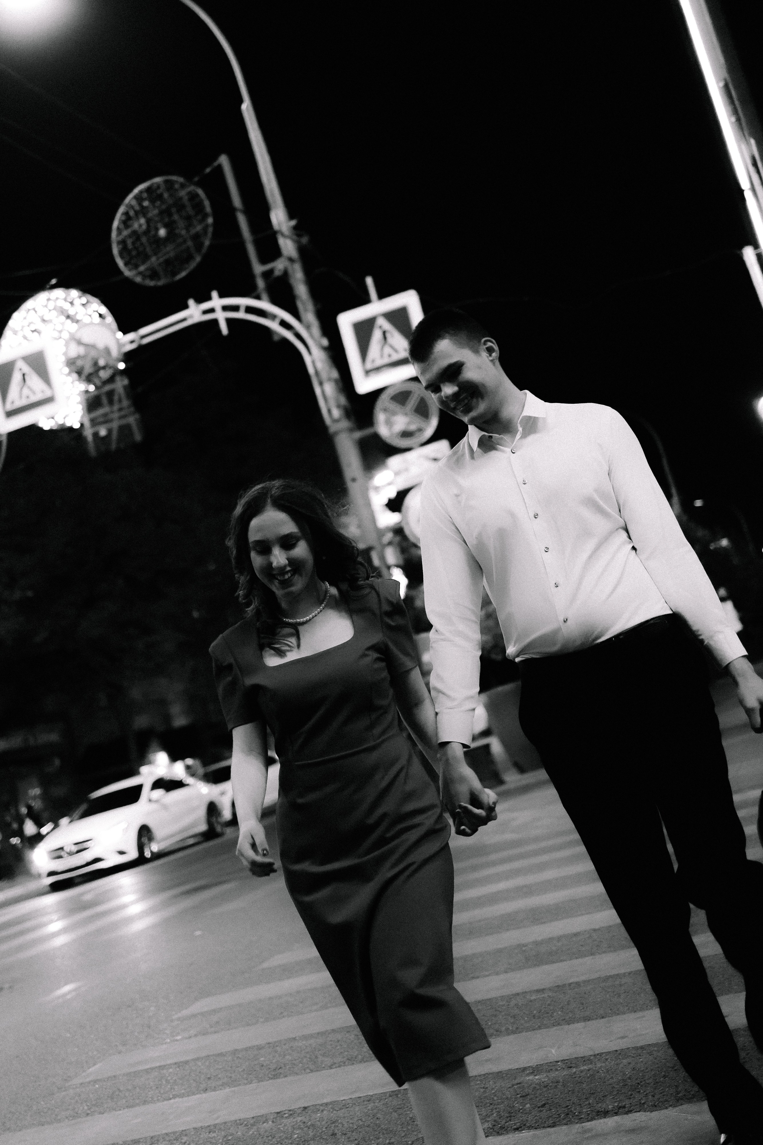 Лёша и Соня. Ночной Краснодар. Семейный фотограф в Краснодаре Храмова Анна