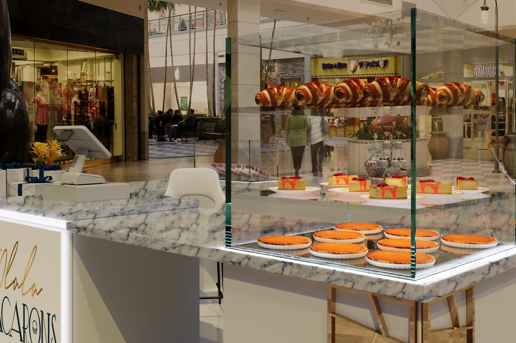 Коммерция. 3D Визуализация интерьеров жилых и коммерческих помещений