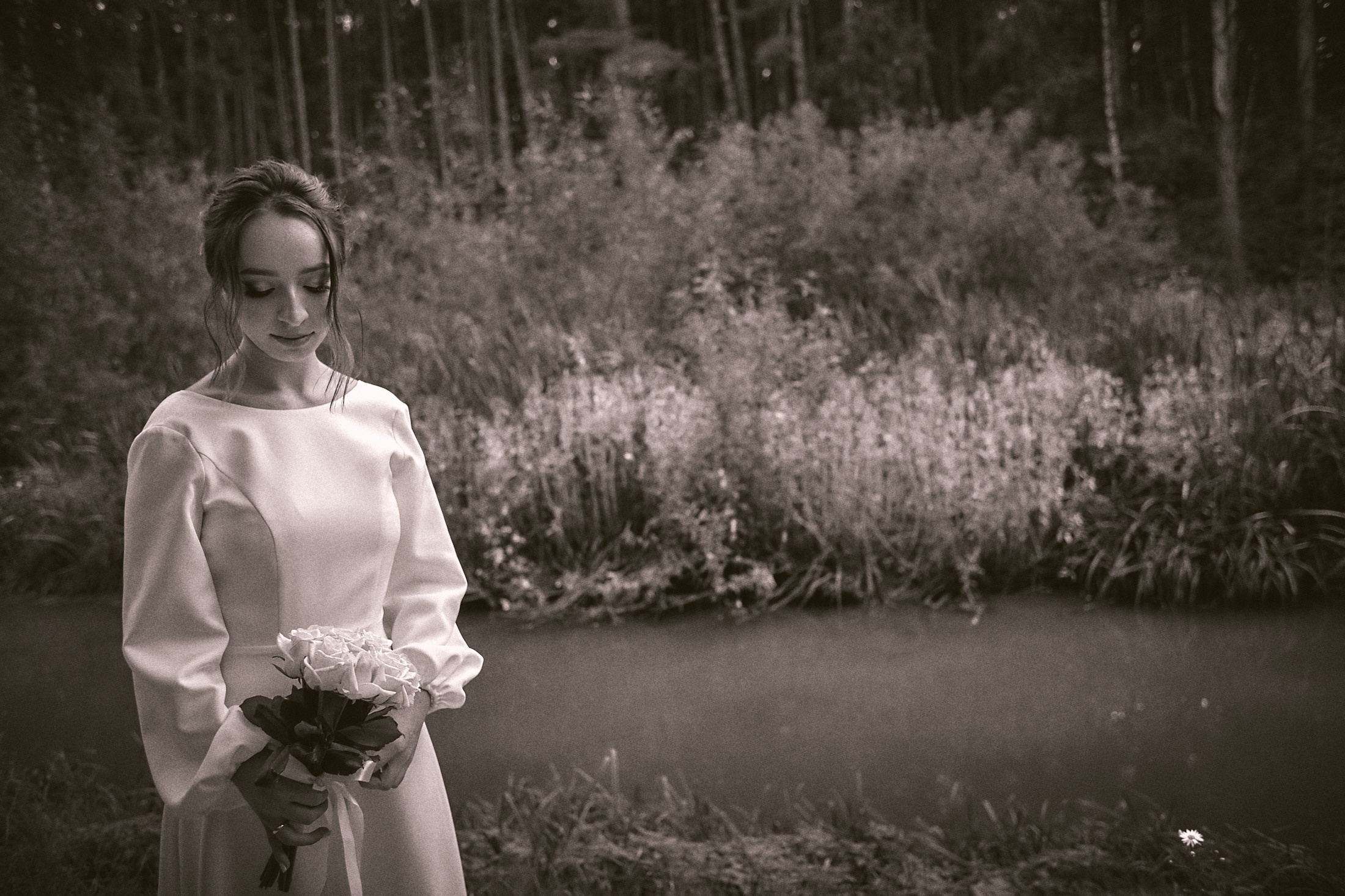 Свадьба Дмитрий и Тамара (ч/б вариант). Свадебный, репортажный фотограф в Тюмени Сергей Тапилин