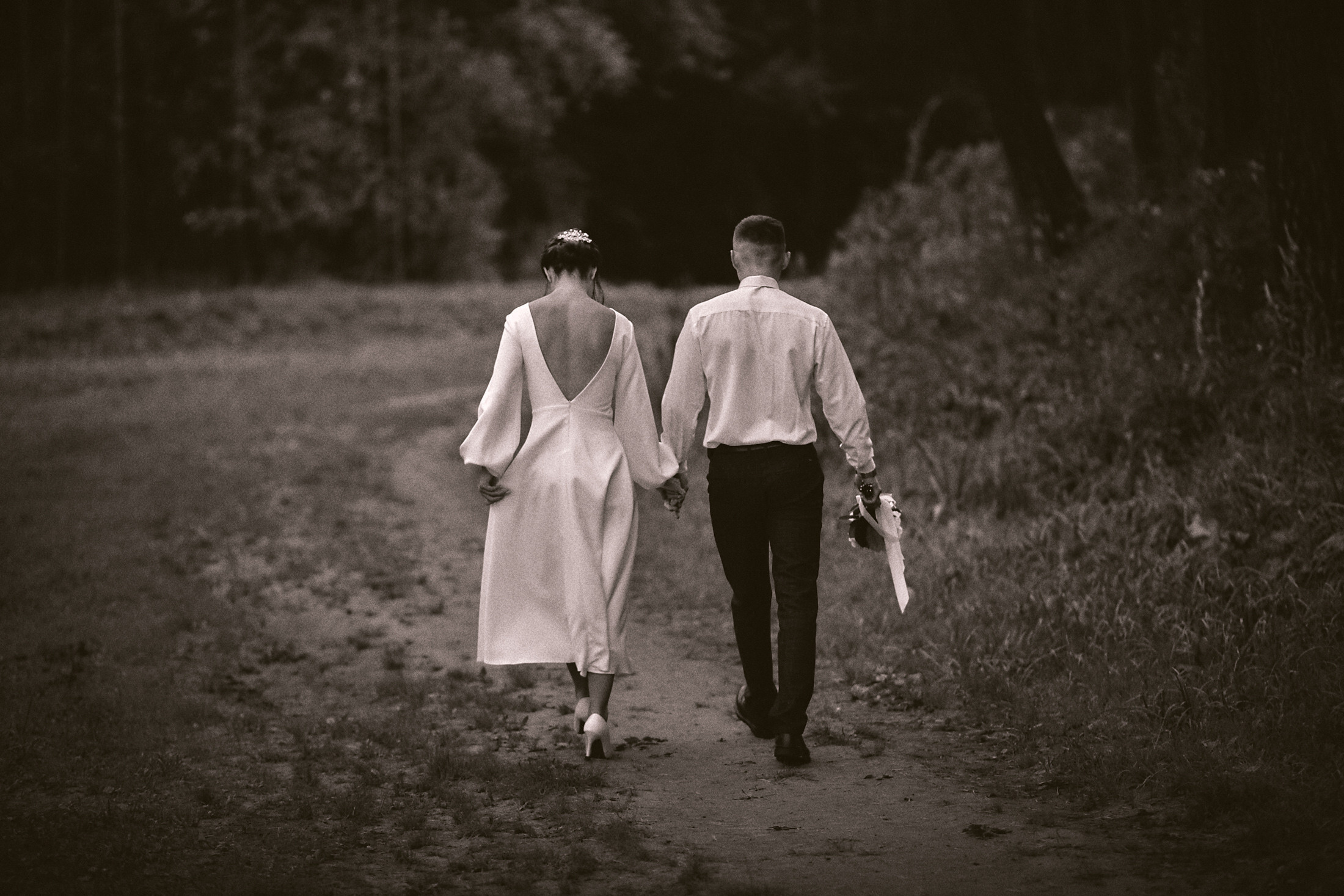 Свадьба Дмитрий и Тамара (ч/б вариант). Свадебный, репортажный фотограф в Тюмени Сергей Тапилин