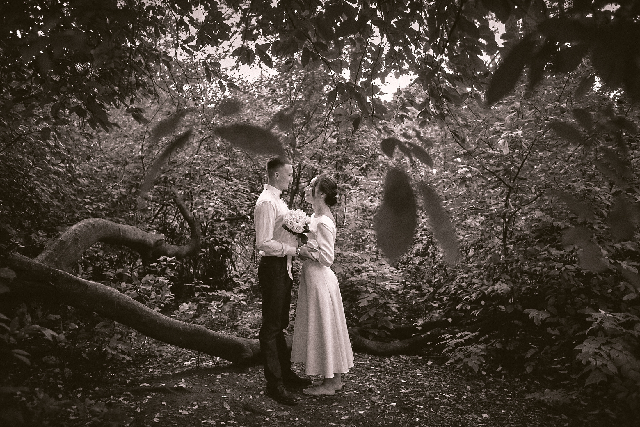 Свадьба Дмитрий и Тамара (ч/б вариант). Свадебный, репортажный фотограф в Тюмени Сергей Тапилин