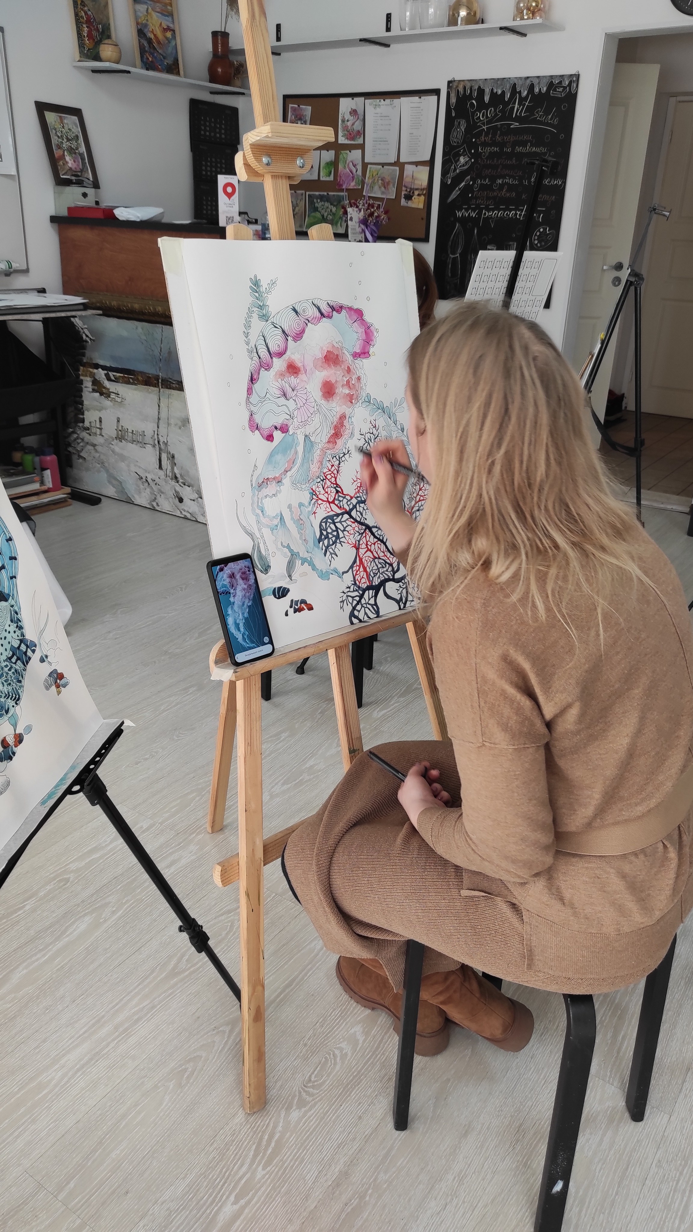 Взрослые. Арт-вечеринки и мастер-классы в Москве для взрослых и детей