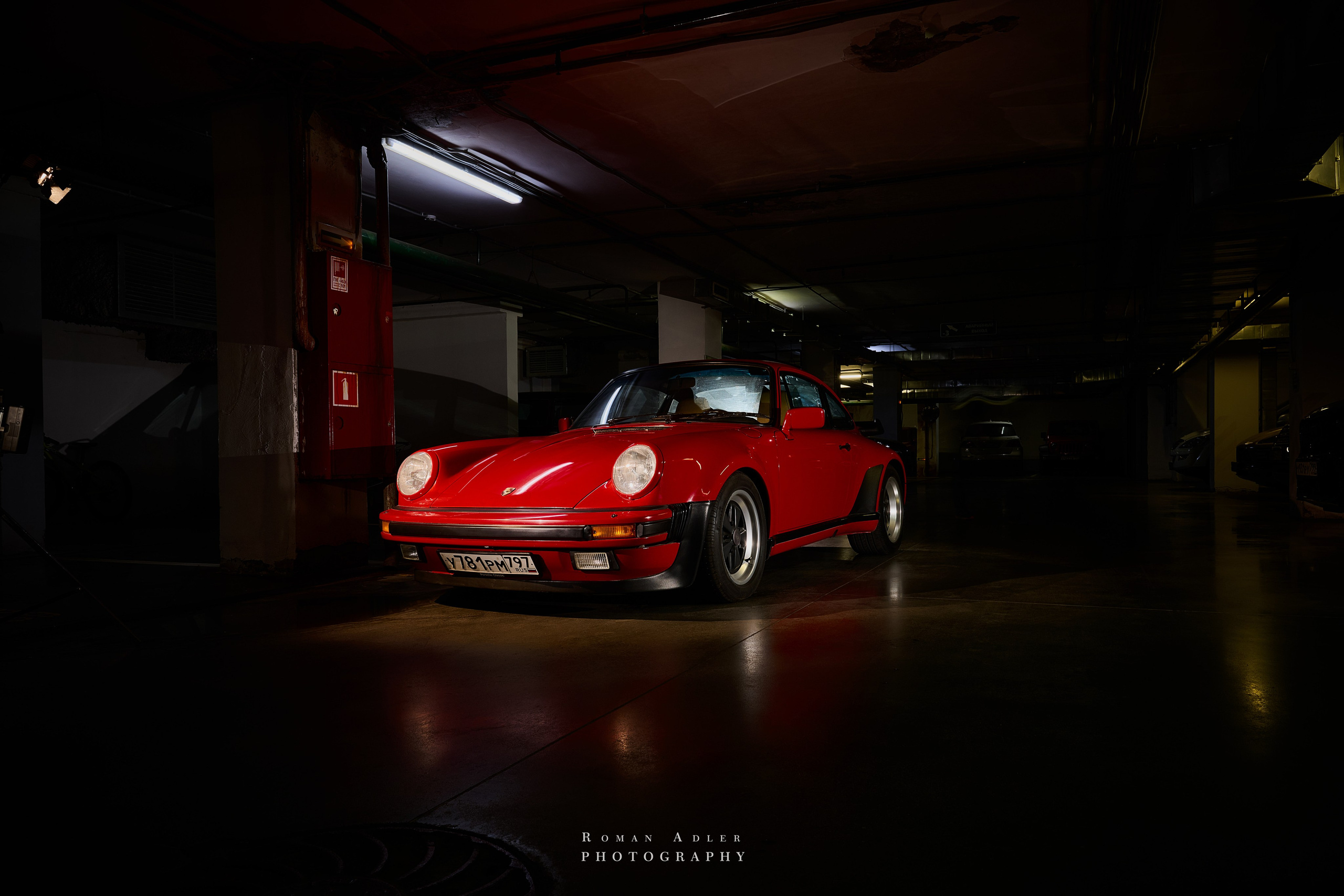 Porsche 911 Turbo. Фотограф Роман Адлер