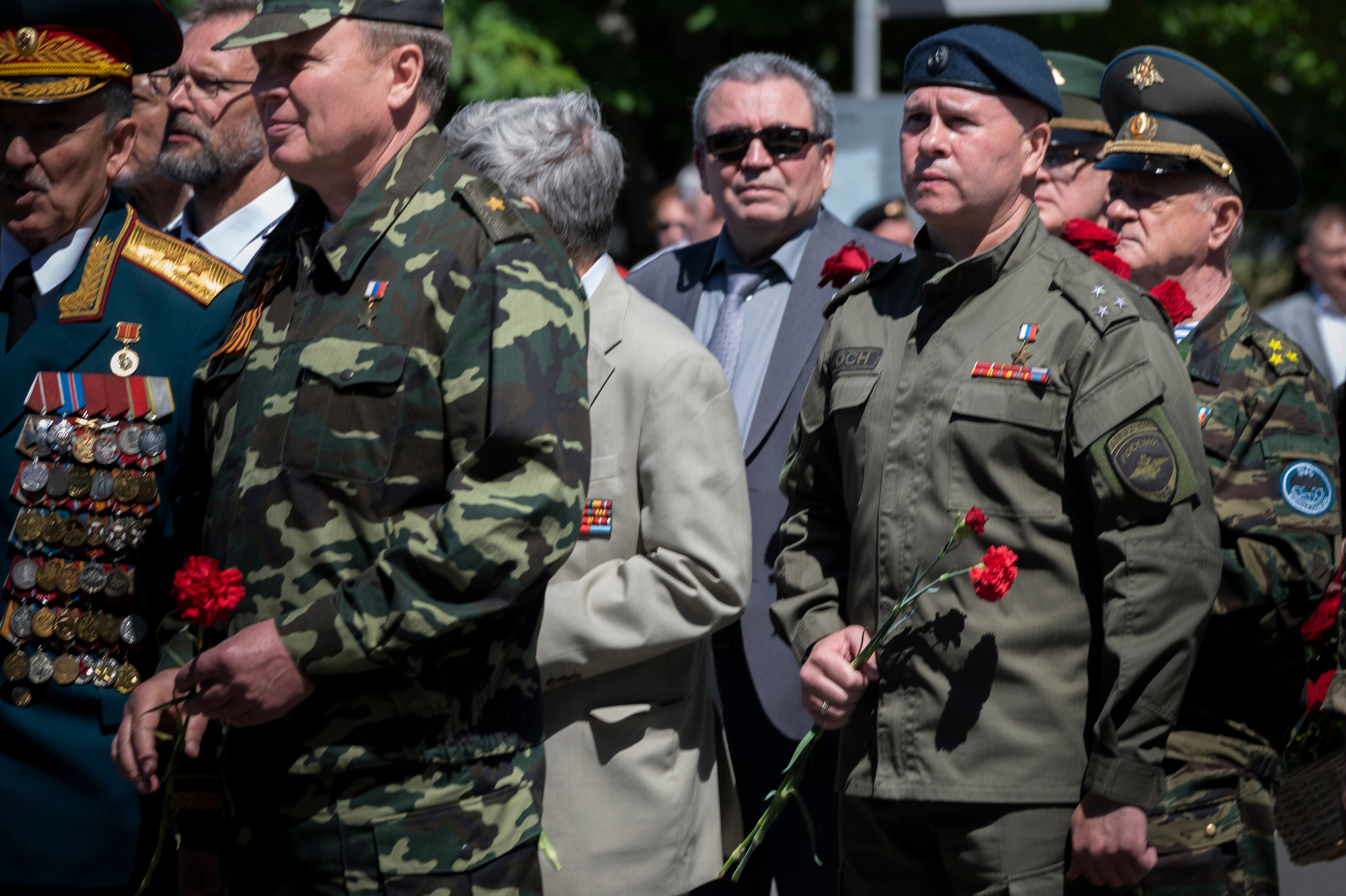 День ветеранов боевых действий 2022. Фотограф Роман Адлер