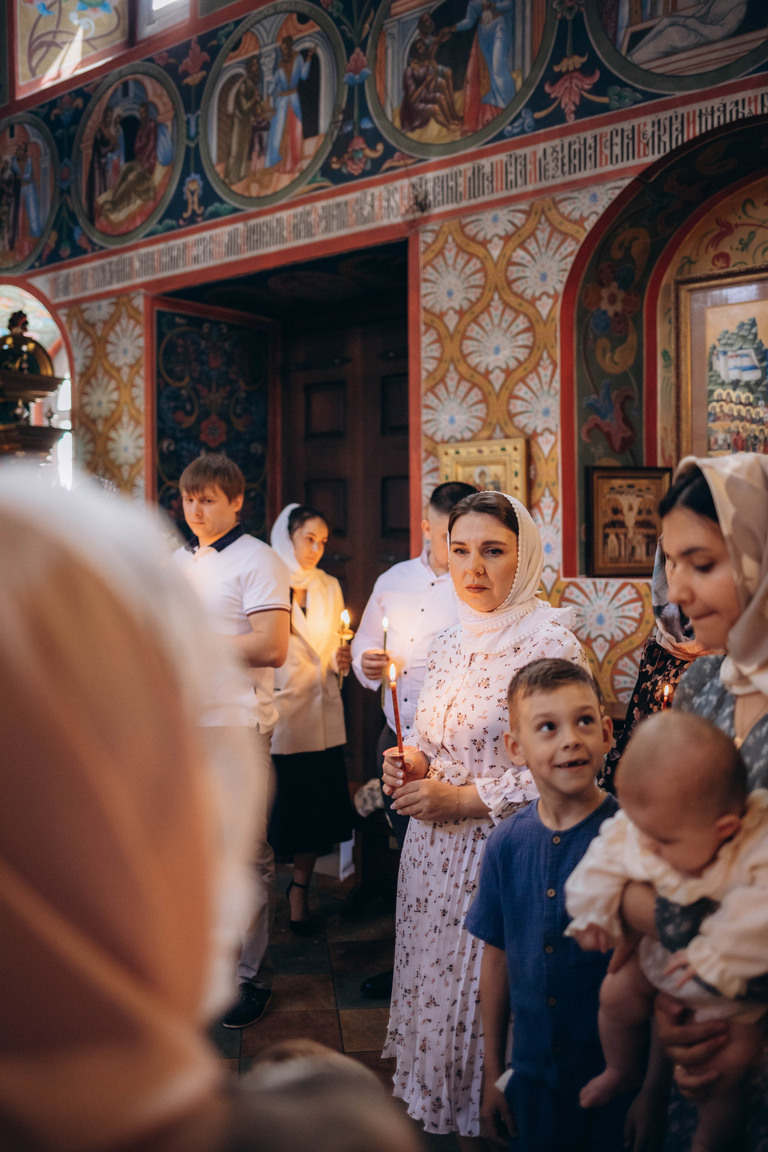 Крещение Ариши. Семейный и детский фотограф в Москве Александра Нараевская