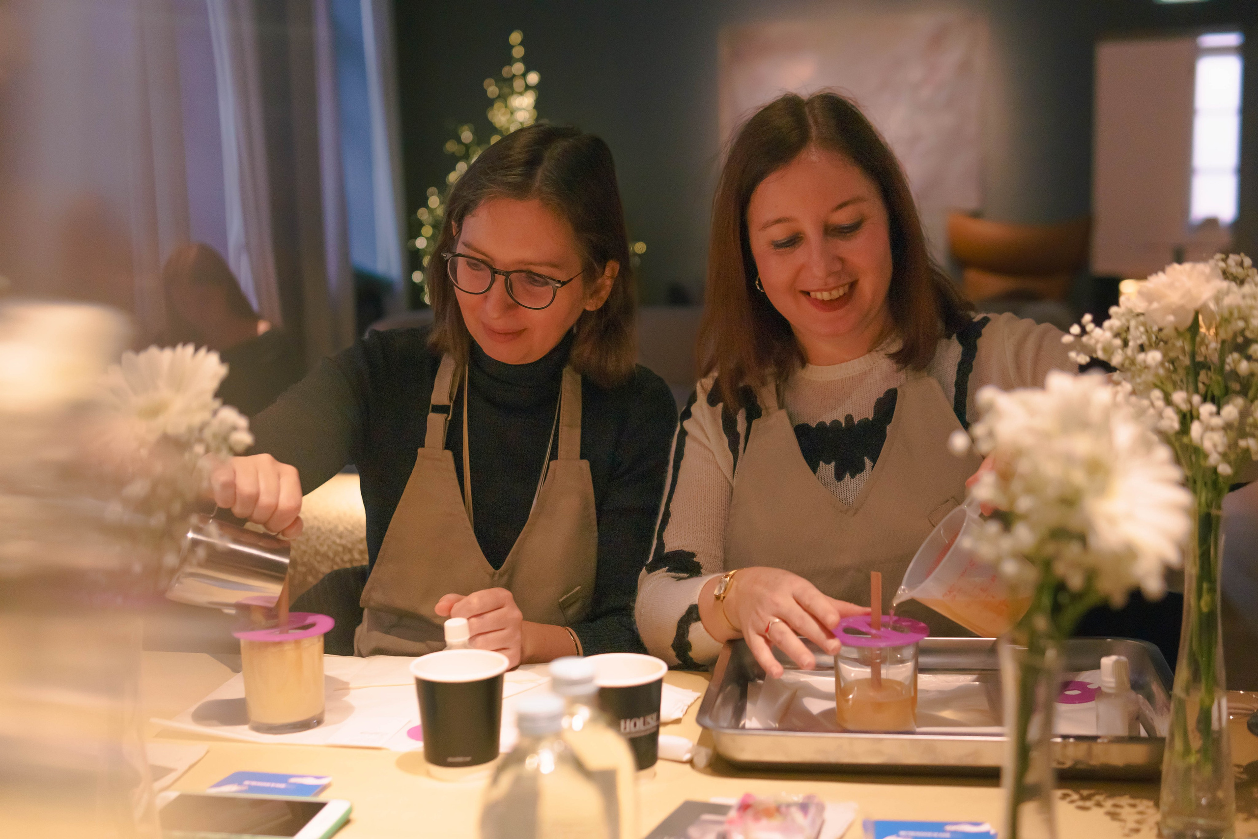 Новогодний мастер-класс по изготовлению свечей. Фотограф-анималист Ксения Воробьева, Москва