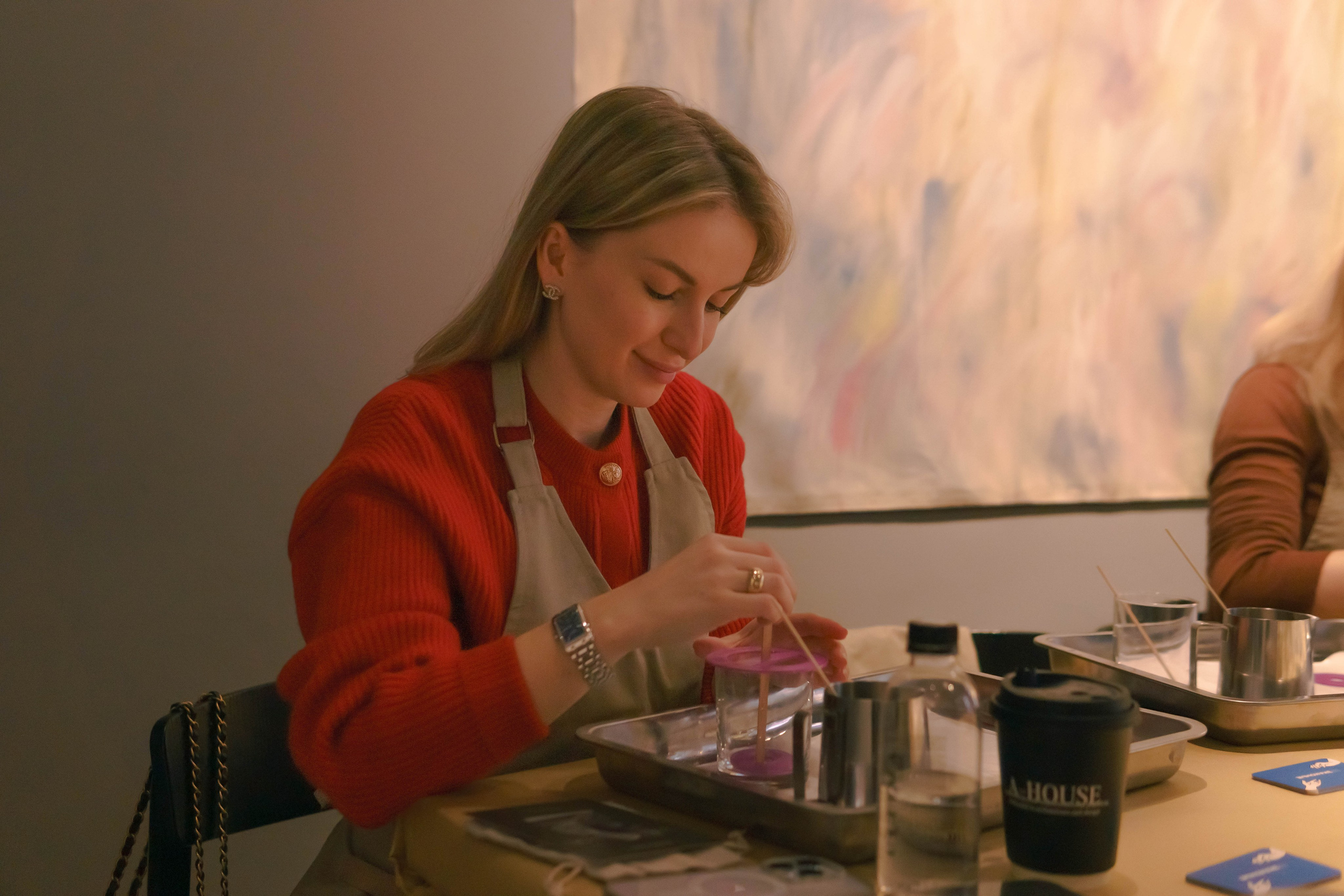 Новогодний мастер-класс по изготовлению свечей. Фотограф-анималист Ксения Воробьева, Москва