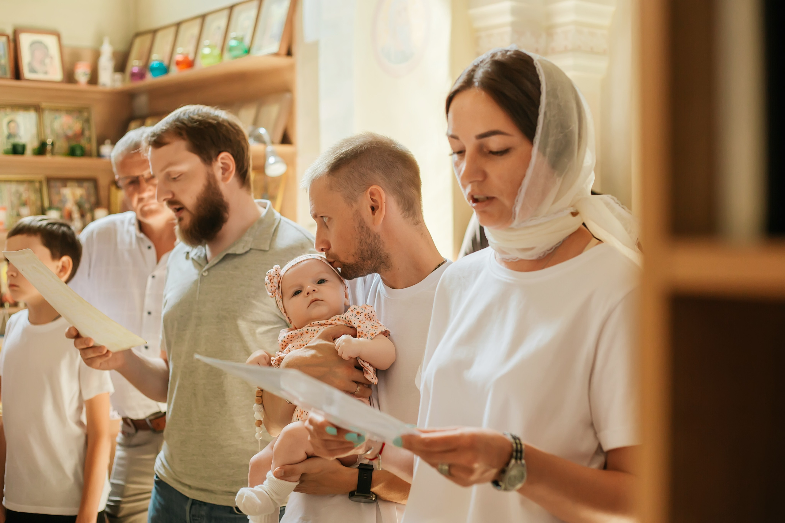 Крещение Валерии. Школьный и детский фотограф Старожилово
