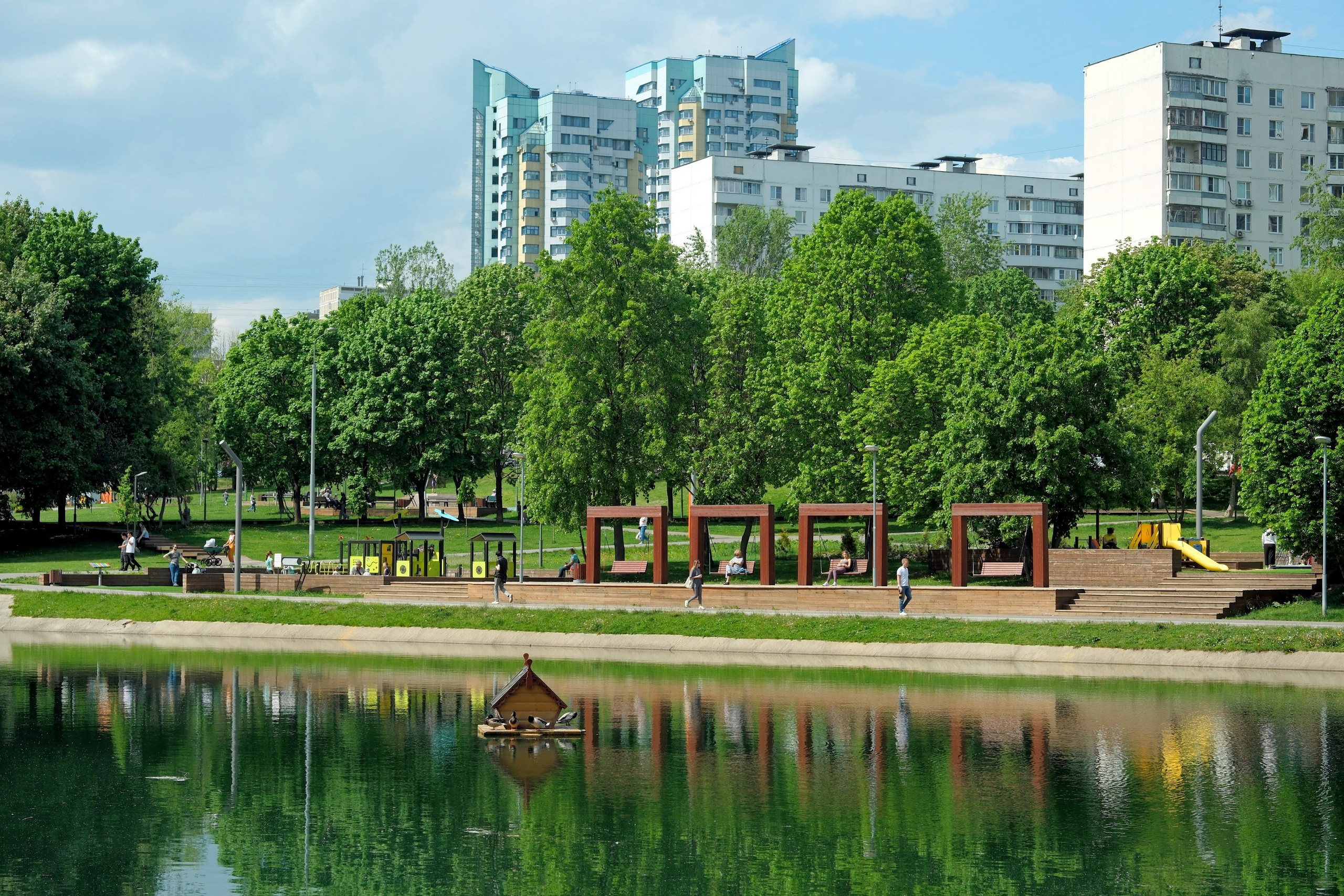 Кировоградские каскадные пруды 2024. Улица, люди, жизнь…