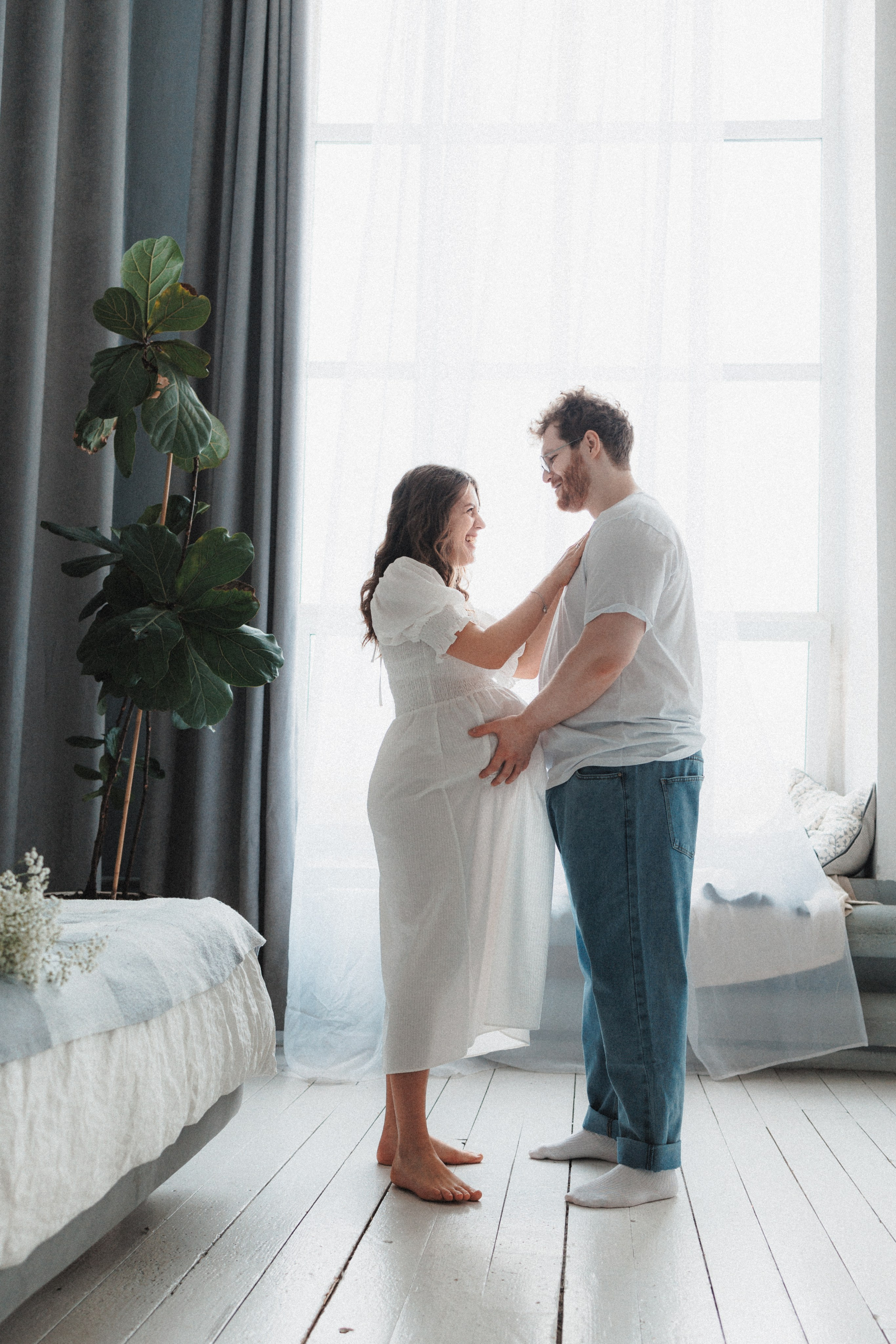 Любовь — это когда ты под сердцем носишь его ребенка. Фотограф Москва Светлана Кирюшина