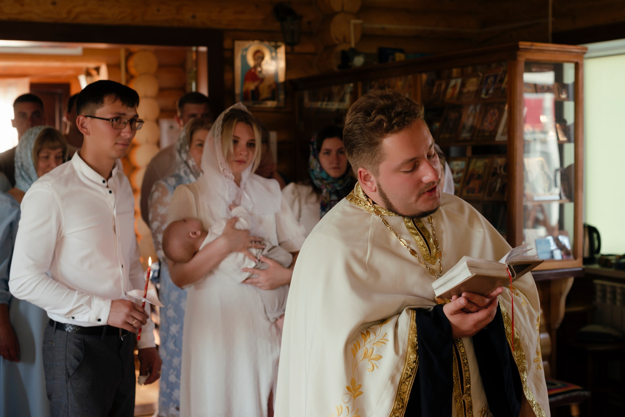 Таинство Крещения. Фотограф Дарья Семина