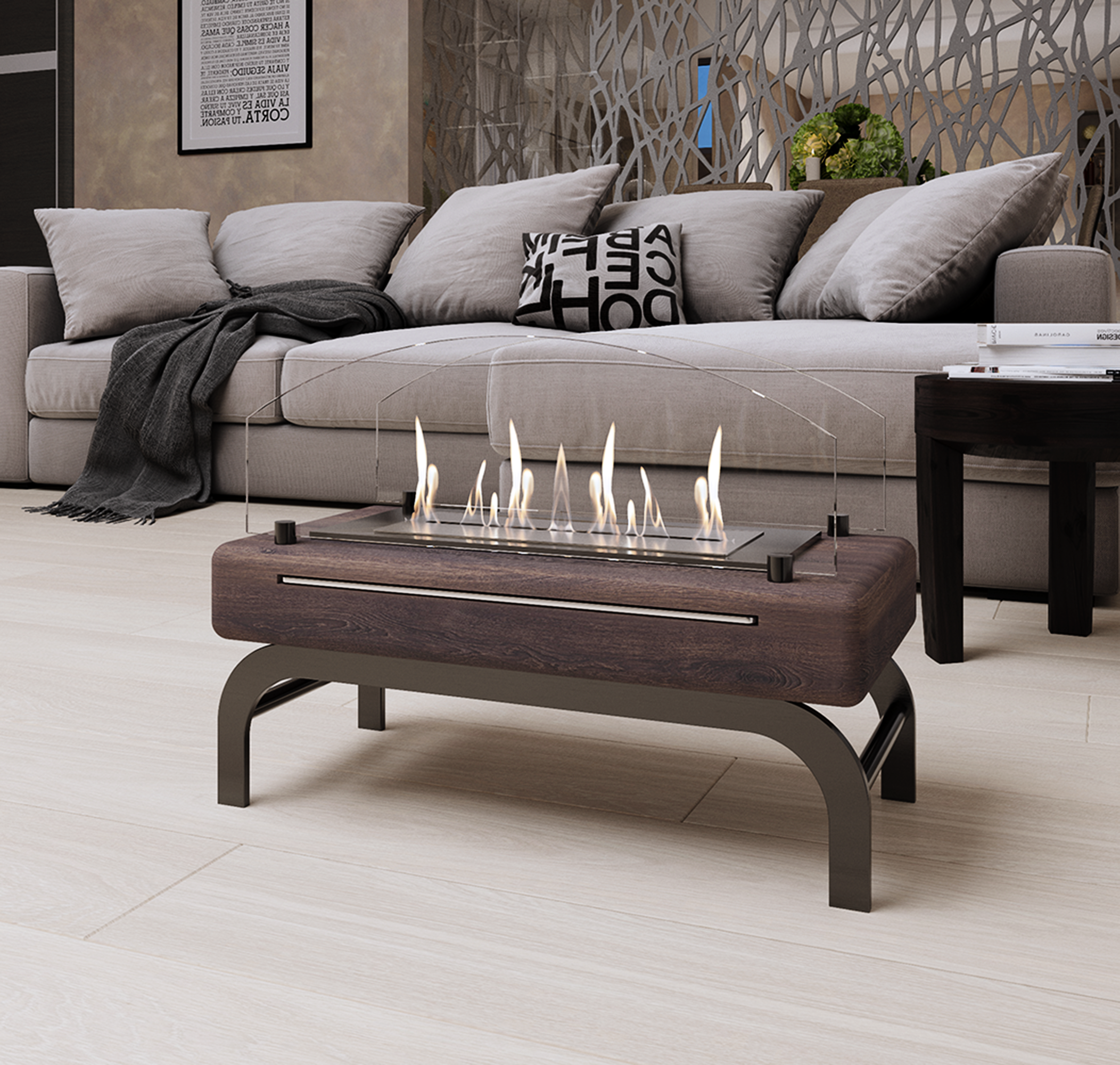 Fireplace. Дизайнер-визуализатор интерьера Найля Рафкатовна