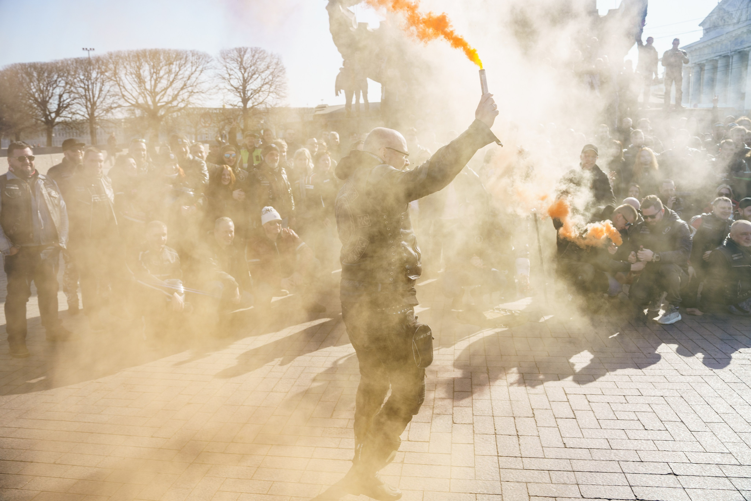 Прохват мотоклуба Norman Riders ч.1. Концертный и репортажный фотограф в Санкт-Петербурге Слава Пахомов