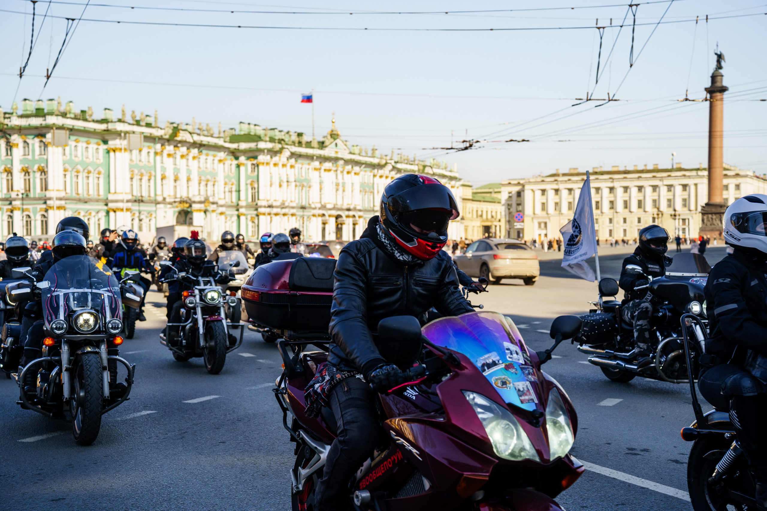 Прохват мотоклуба Norman Riders ч.1. Концертный и репортажный фотограф в Санкт-Петербурге Слава Пахомов