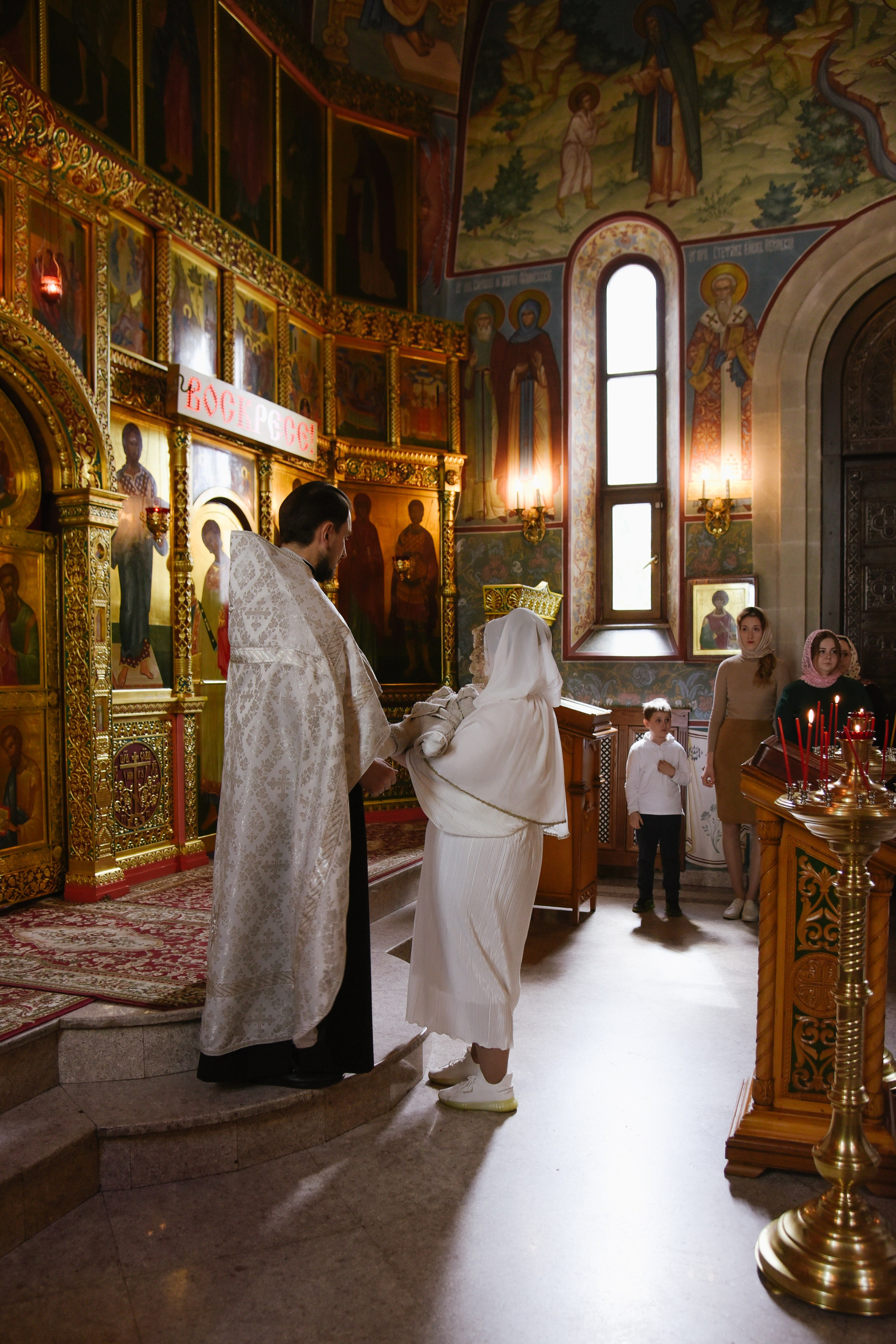 Таинство крещения Виктории. Фотограф Лола Волна, город Москва