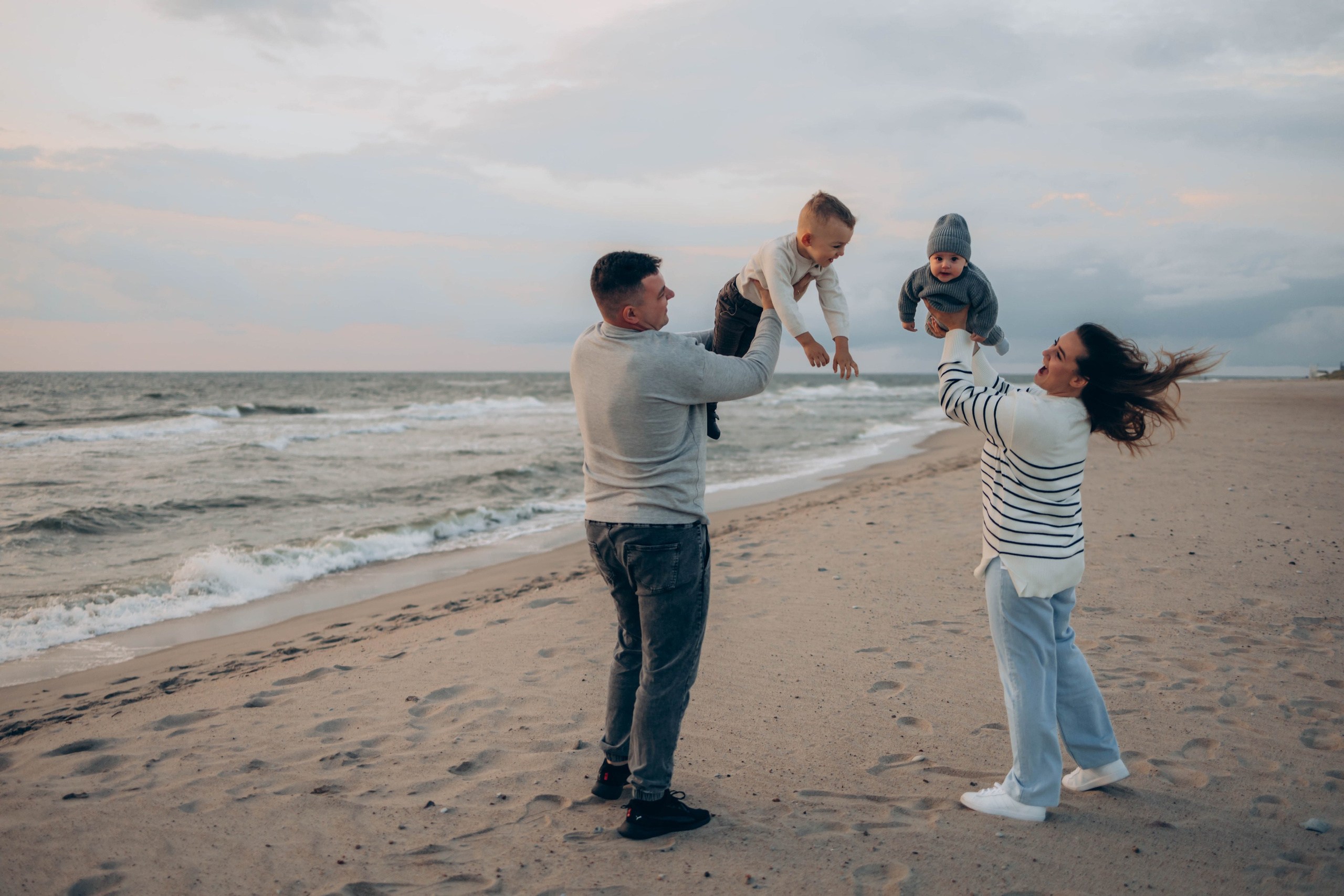 На берегу моря…. Семейный фотограф Москва Калининград СПб