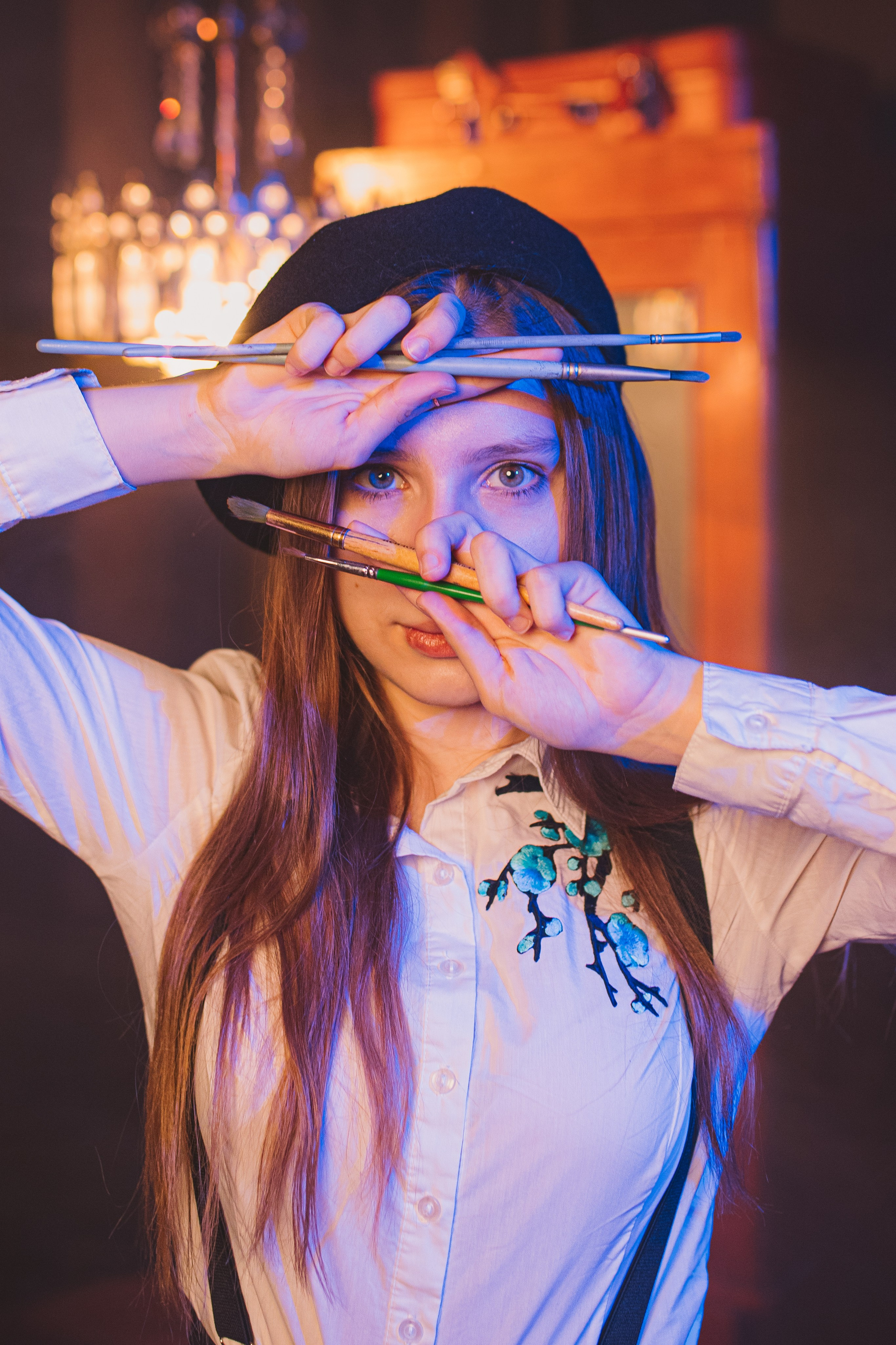 Мисс Физика 2024: фотосессия в стиле «Виды искусств». Портретный и репортажный фотограф в Воронеже: Анастасия Пузикова