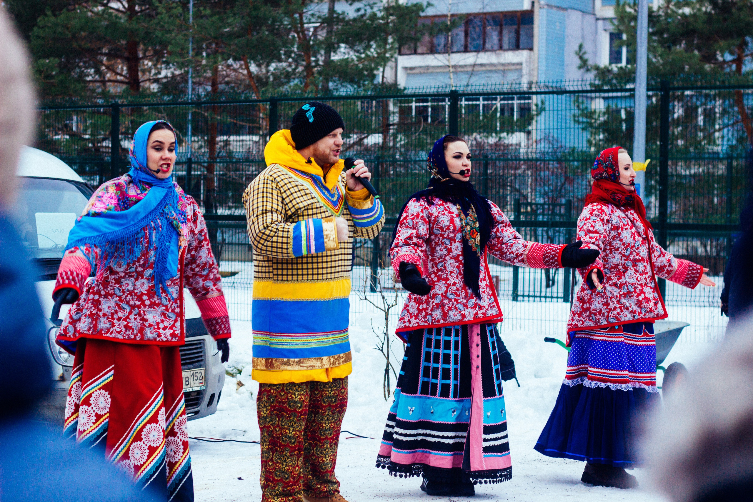 Дворовая ёлка. Детский и семейный фотограф, фотограф мероприятий Нижний Новгород