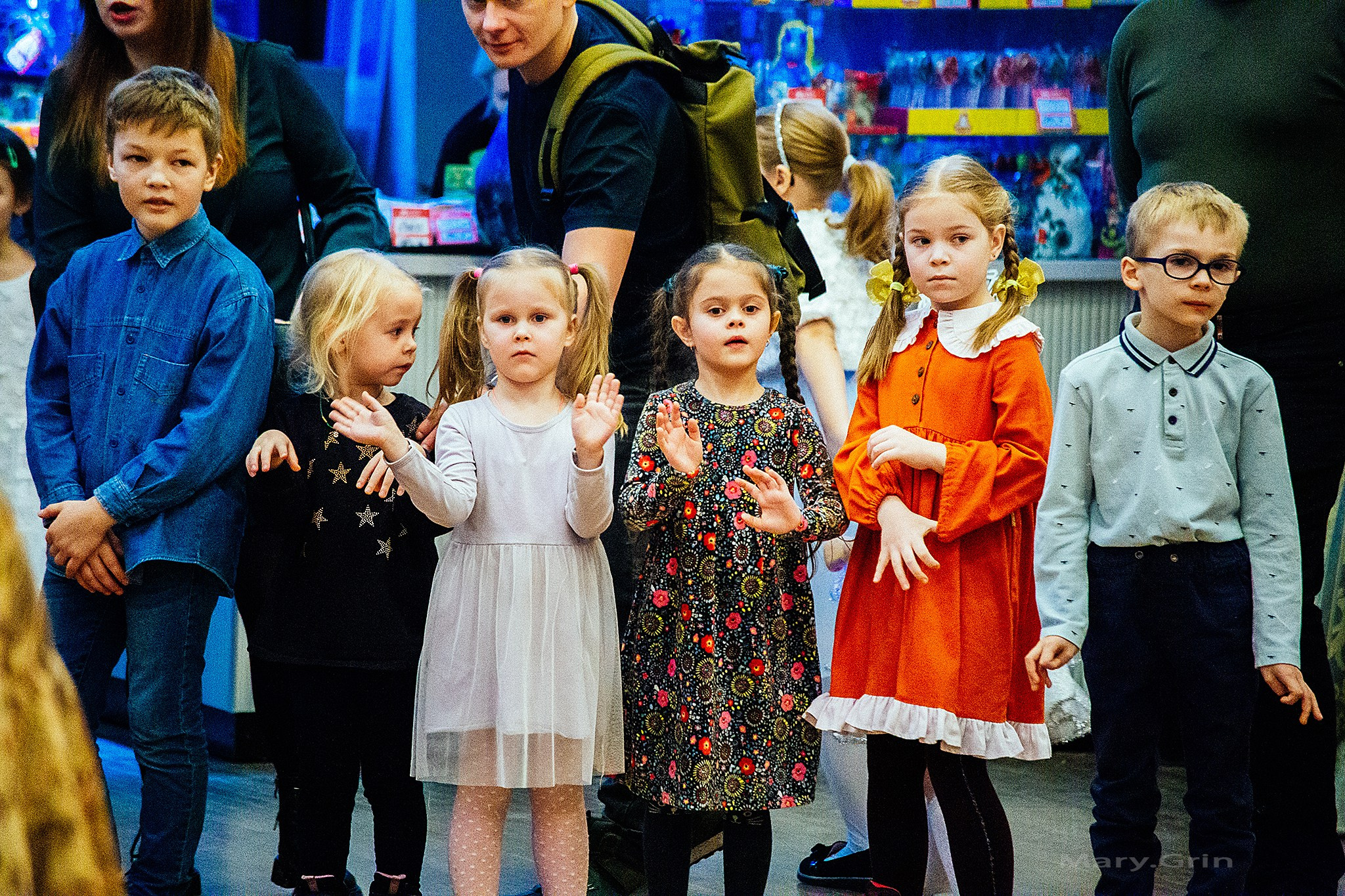 Ёлка в кукольном театре. Детский и семейный фотограф, фотограф мероприятий Нижний Новгород