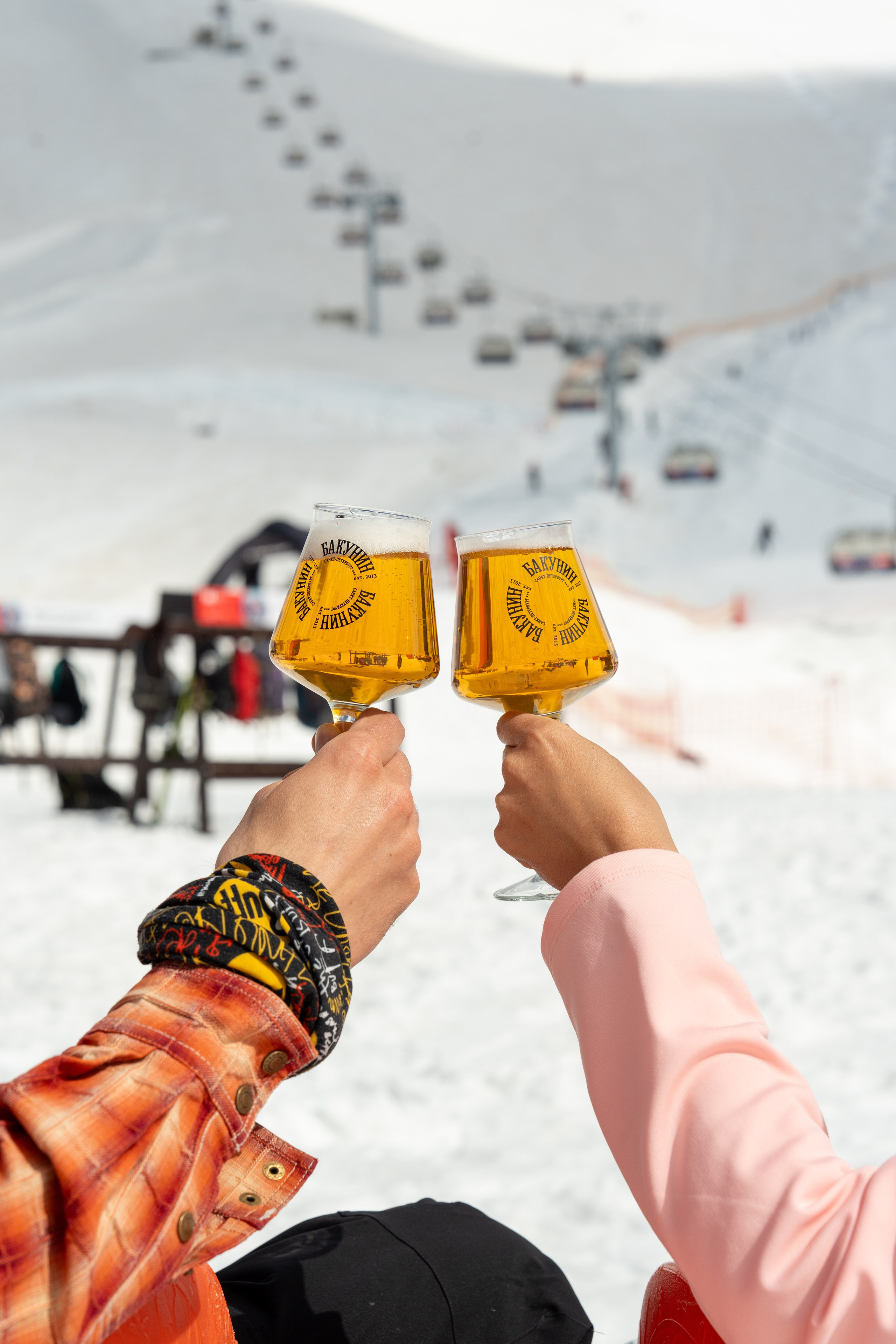 Контент съемка для пивоваренной компании Бакунин. Репортажный фотограф в Красной Поляне и Сочи Павлюченко Екатерина