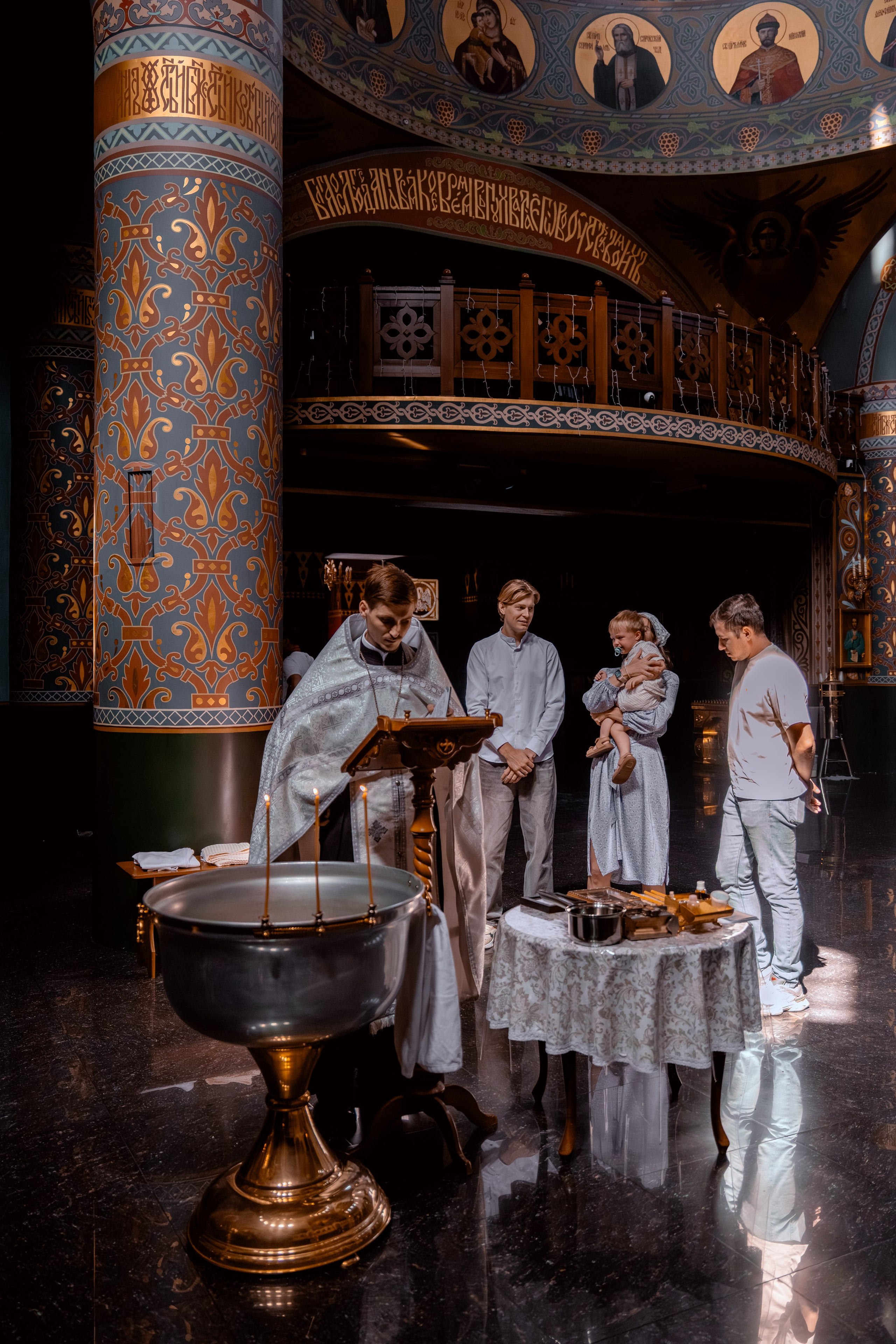 Крещение Матвея. Репортажный фотограф в Красной Поляне и Сочи Павлюченко Екатерина