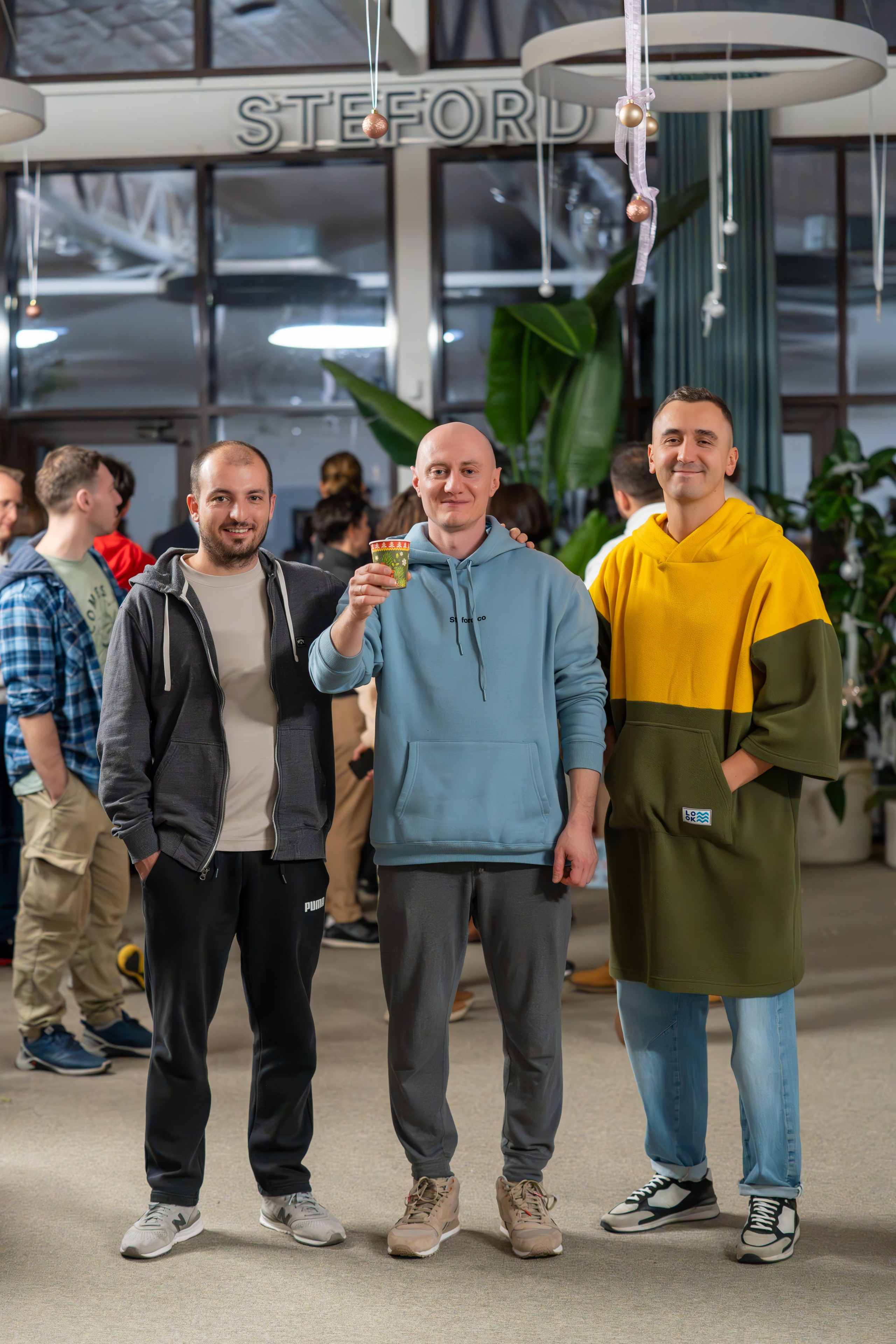 Предновогодняя встреча в пространстве Steford Hub. Репортажный фотограф в Красной Поляне и Сочи Павлюченко Екатерина