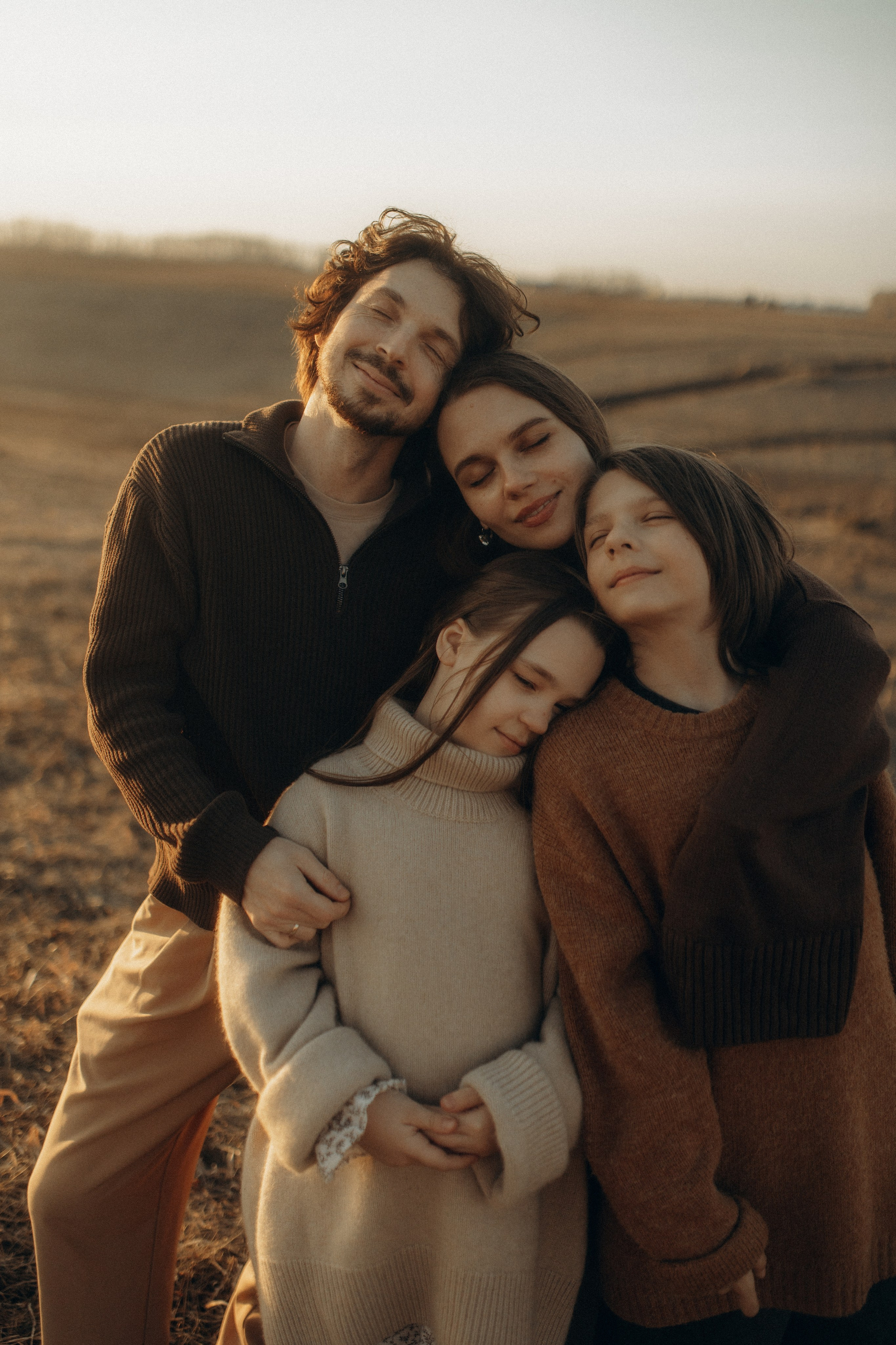 Семейная фотосессия Надя, Сережа, Арсений и Аня. Семейный и свадебный фотограф в Новосибирске/Бийске Екатерина Логинова