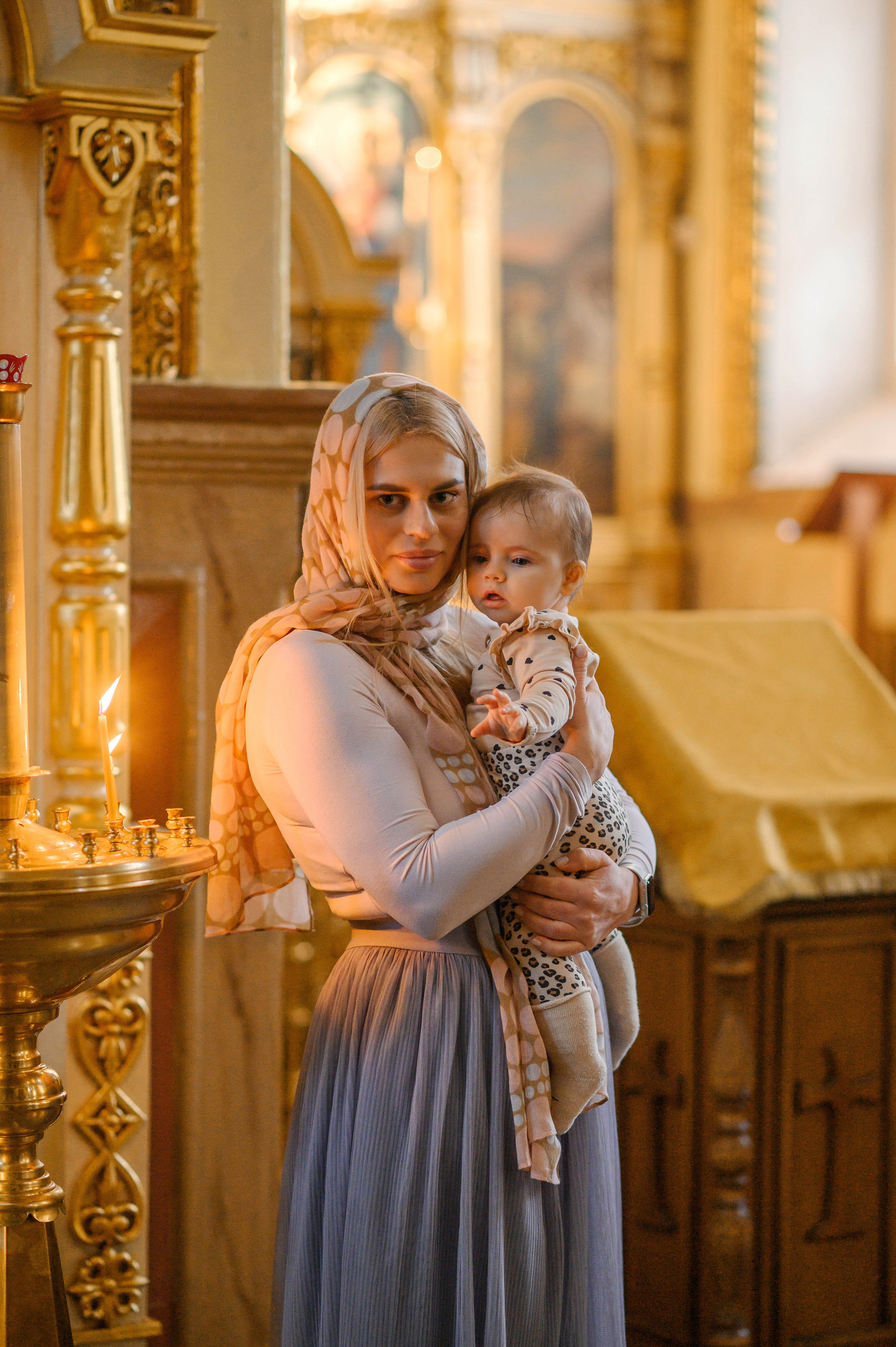Крещение Лизы. Успенский собор. Свадебный и семейный Фотограф в Пензе Татьяна Лапоногова